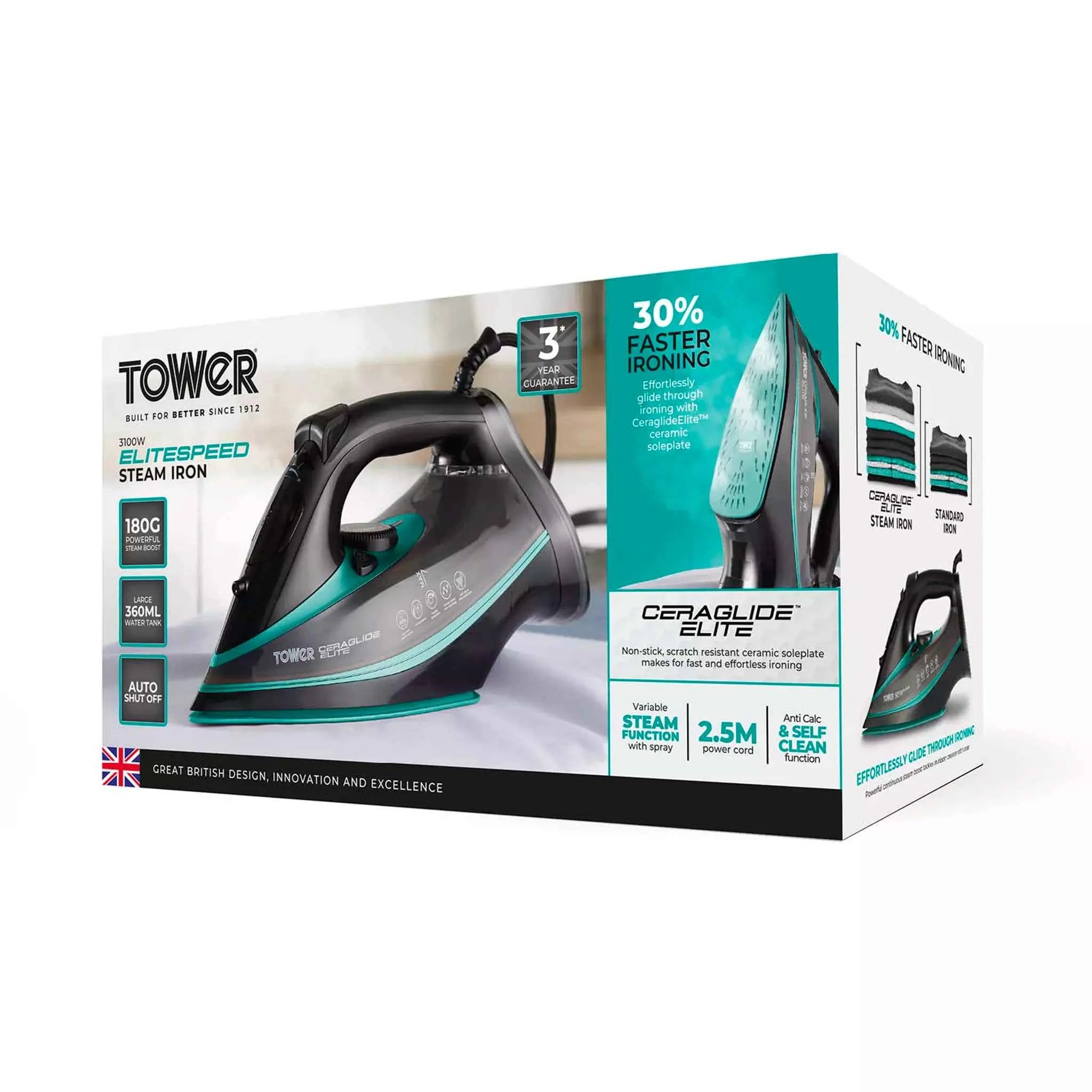 Tower Ceraglide iron In Teal