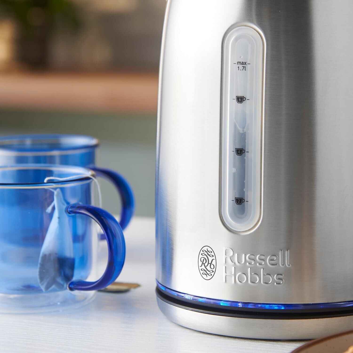 Russell hobbs Buckingham Brushed 1.7L Kettle