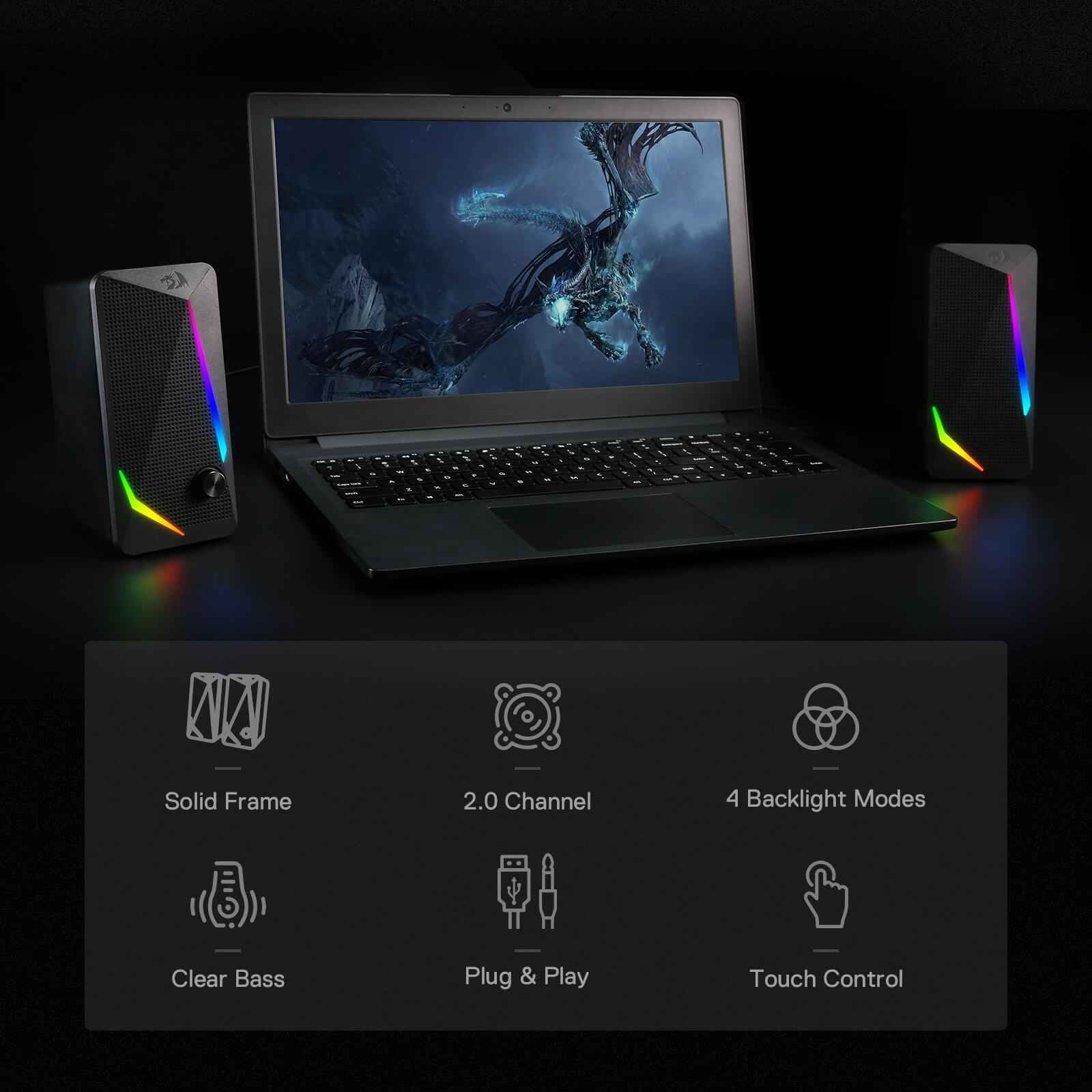 Redragon Waltz GS510 Desktop Speakers