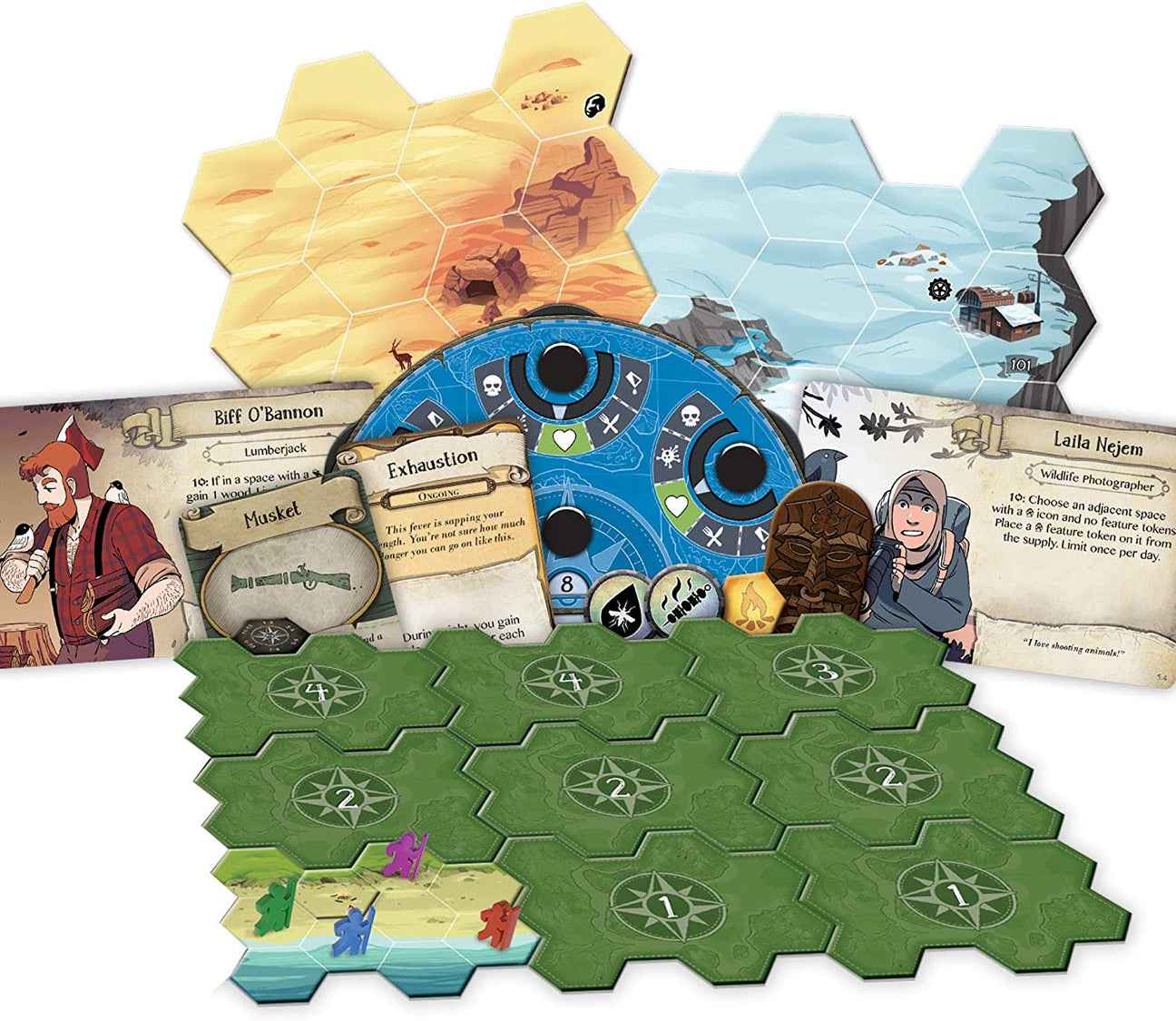 Discover Lands Unknown Board Game