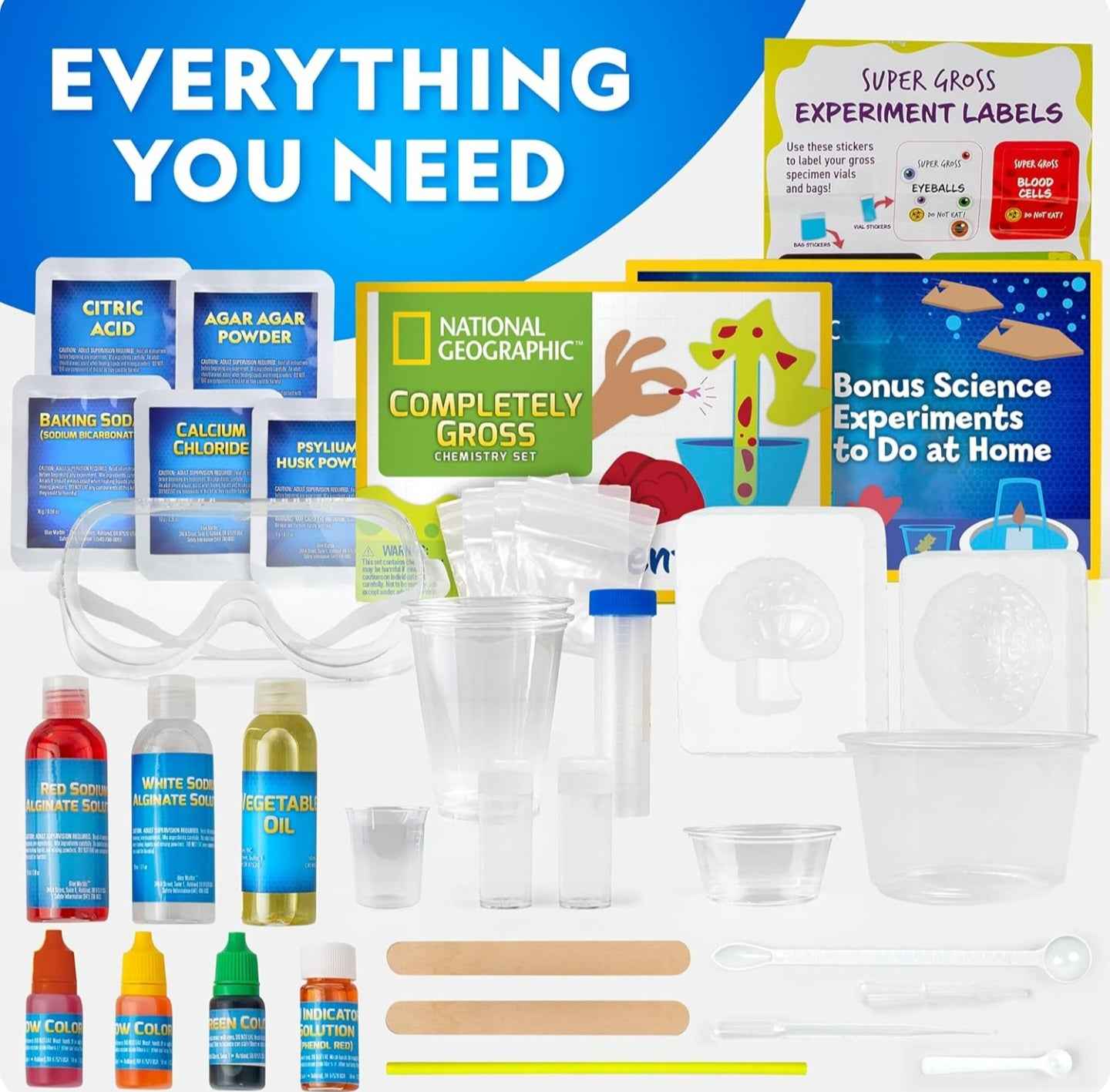 National Geographic Completely Gross Chemistry Set