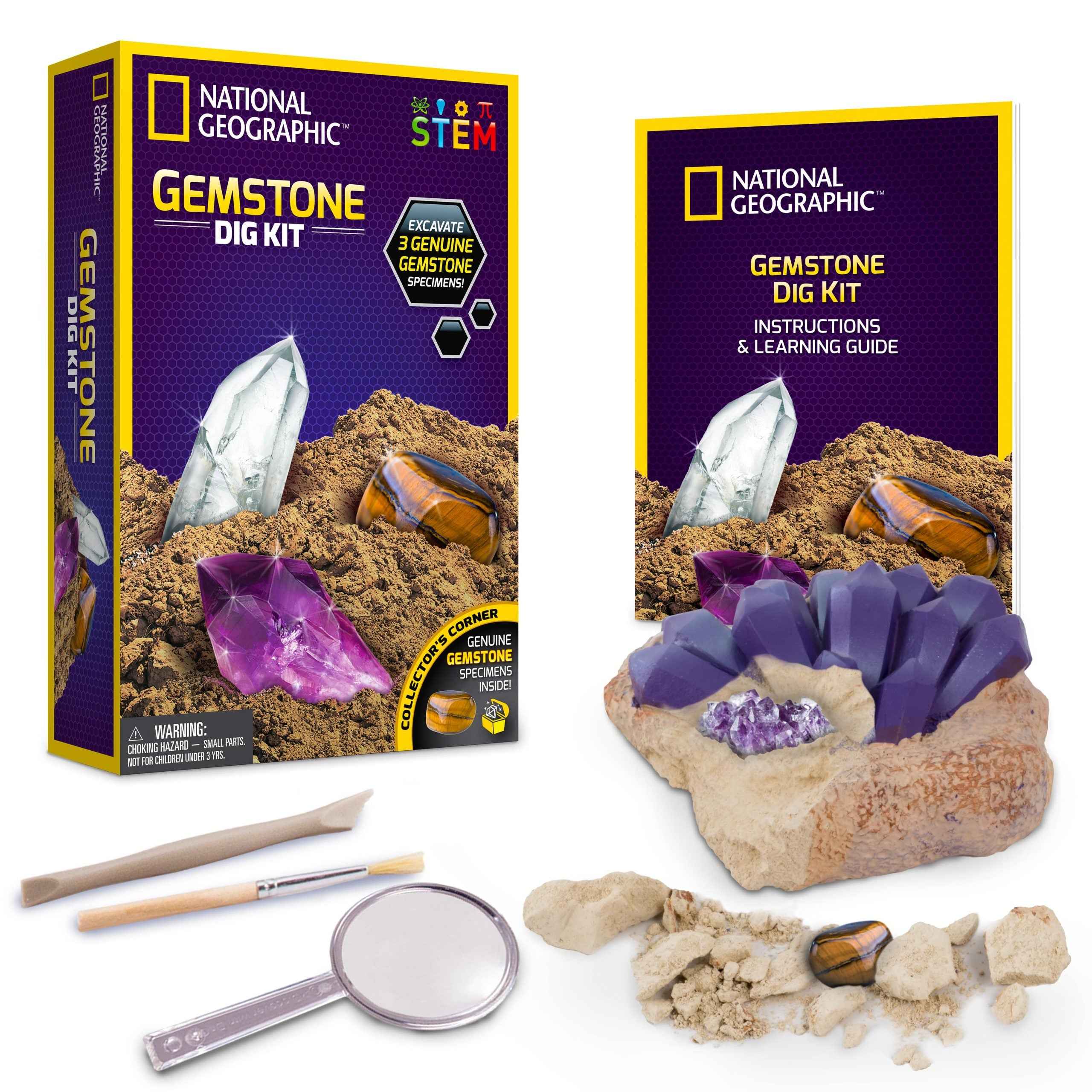 National GeoGraphic Gemstone Dig Kit