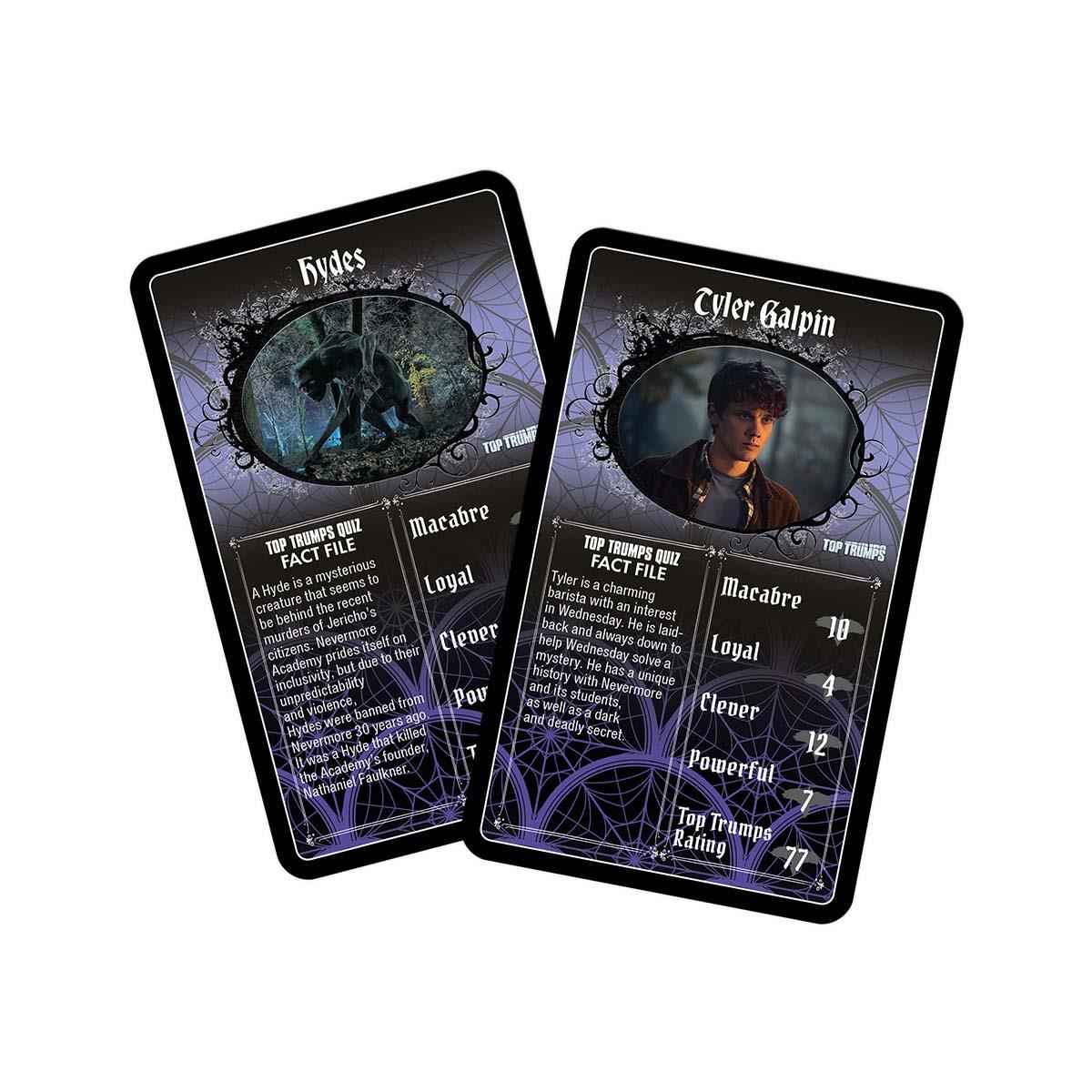 Top Trumps Wednesday Card Game