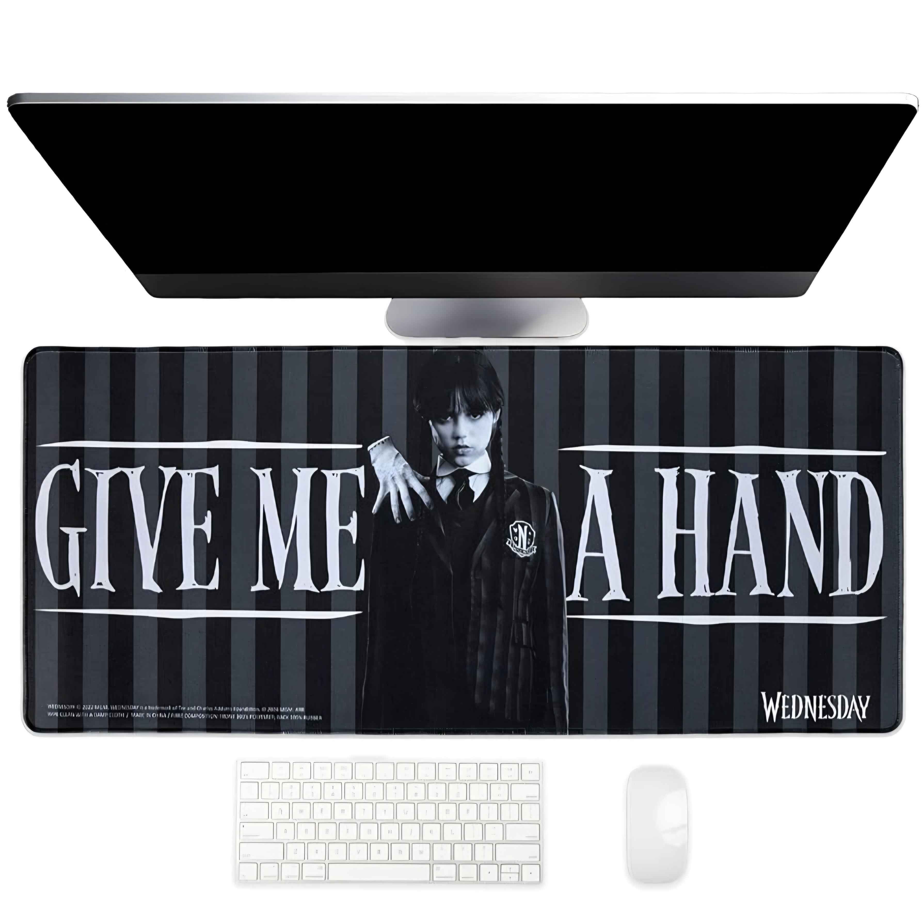 Wednesday 'Give Me A Hand' Desk Mat