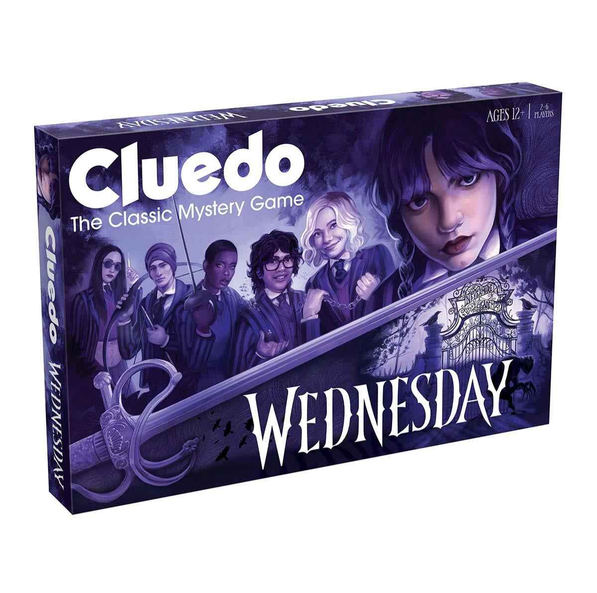 Wednesday Cluedo Mystery Board Game