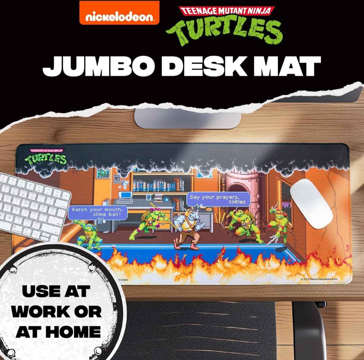 TMNT Jumbo Desk Mat