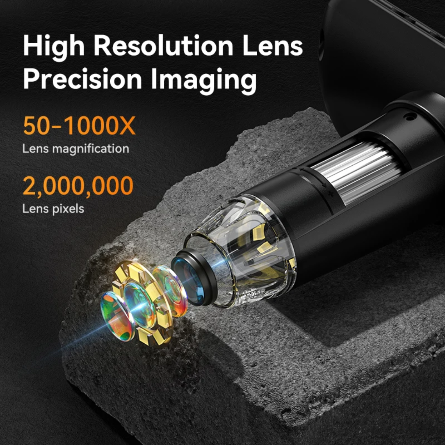 Digital 50X-1000X Microscope With Camera