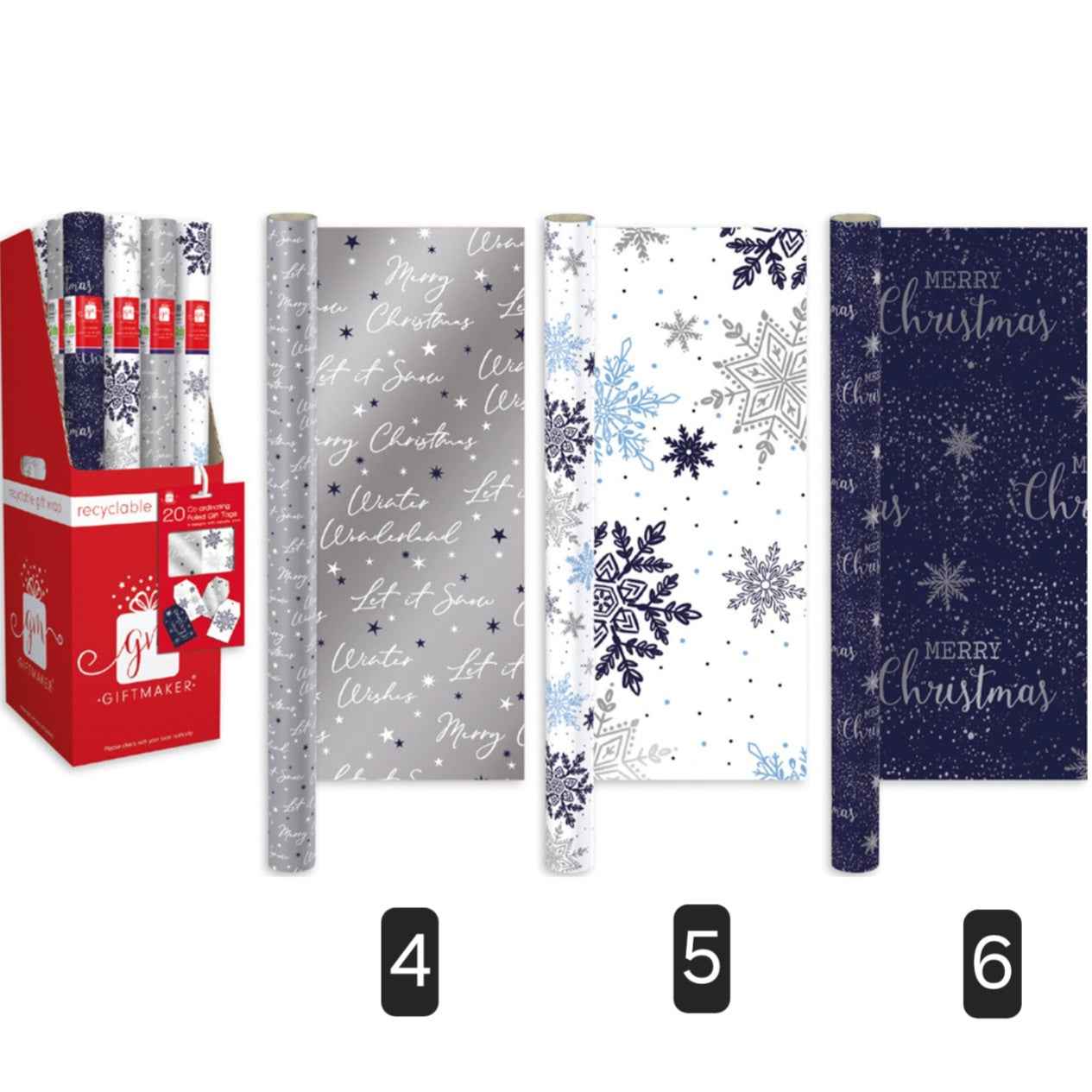 Christmas Wrapping Paper 4M x 69CM