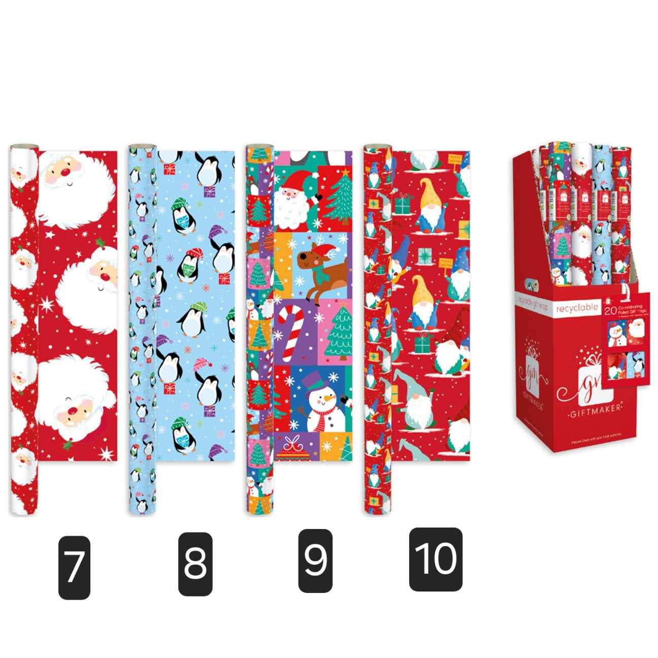 Christmas Wrapping Paper 4M x 69CM
