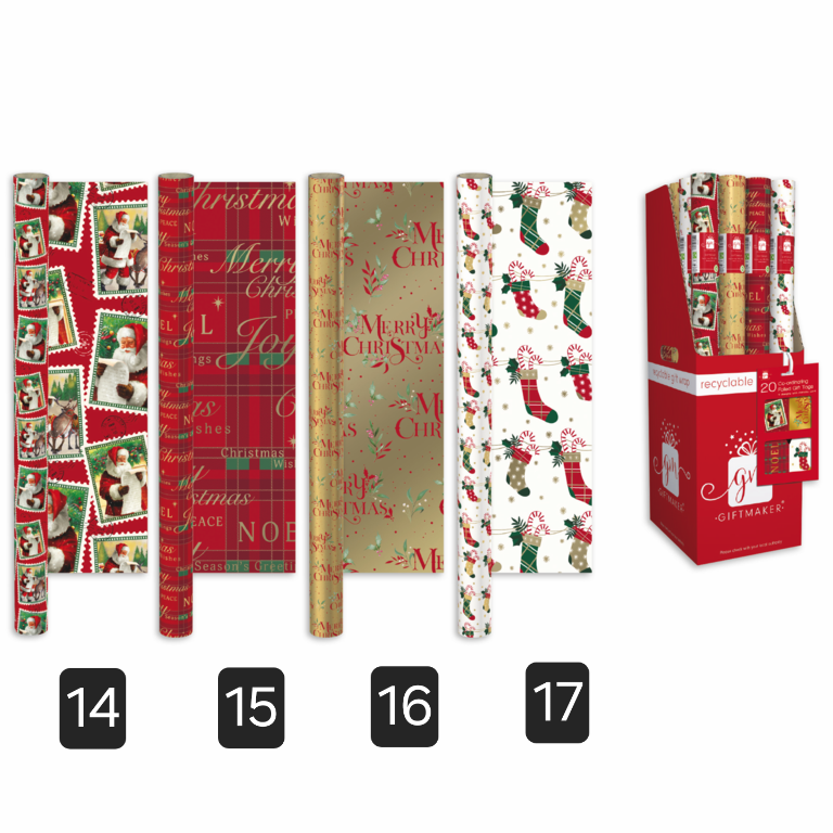 Christmas Wrapping Paper 4M x 69CM