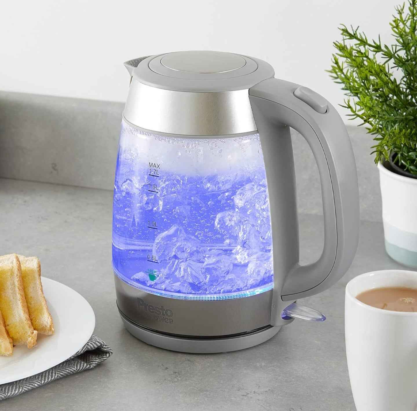 Tower Presto Glass Kettle