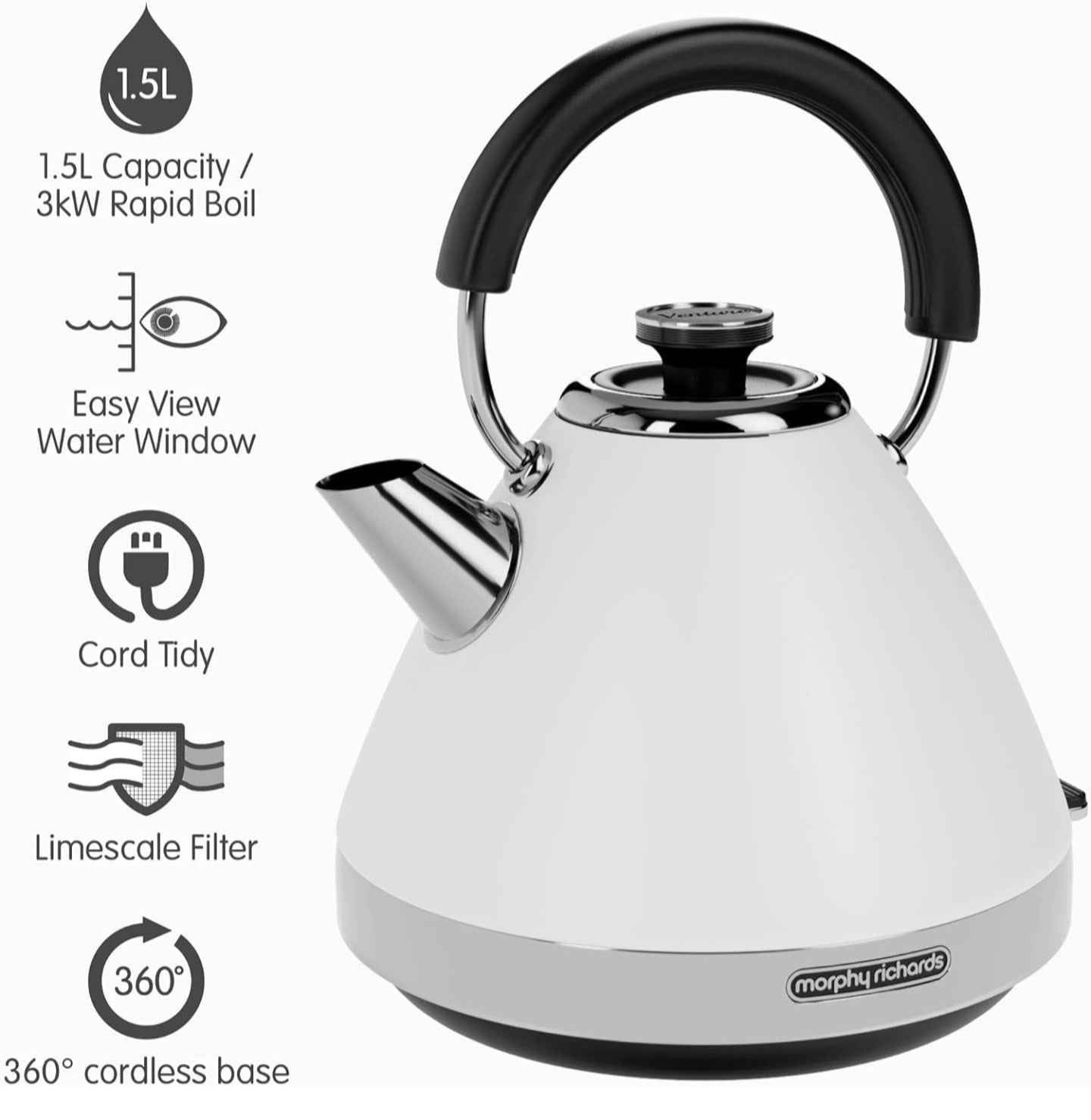 Morphy Richards Pyramid Kettle