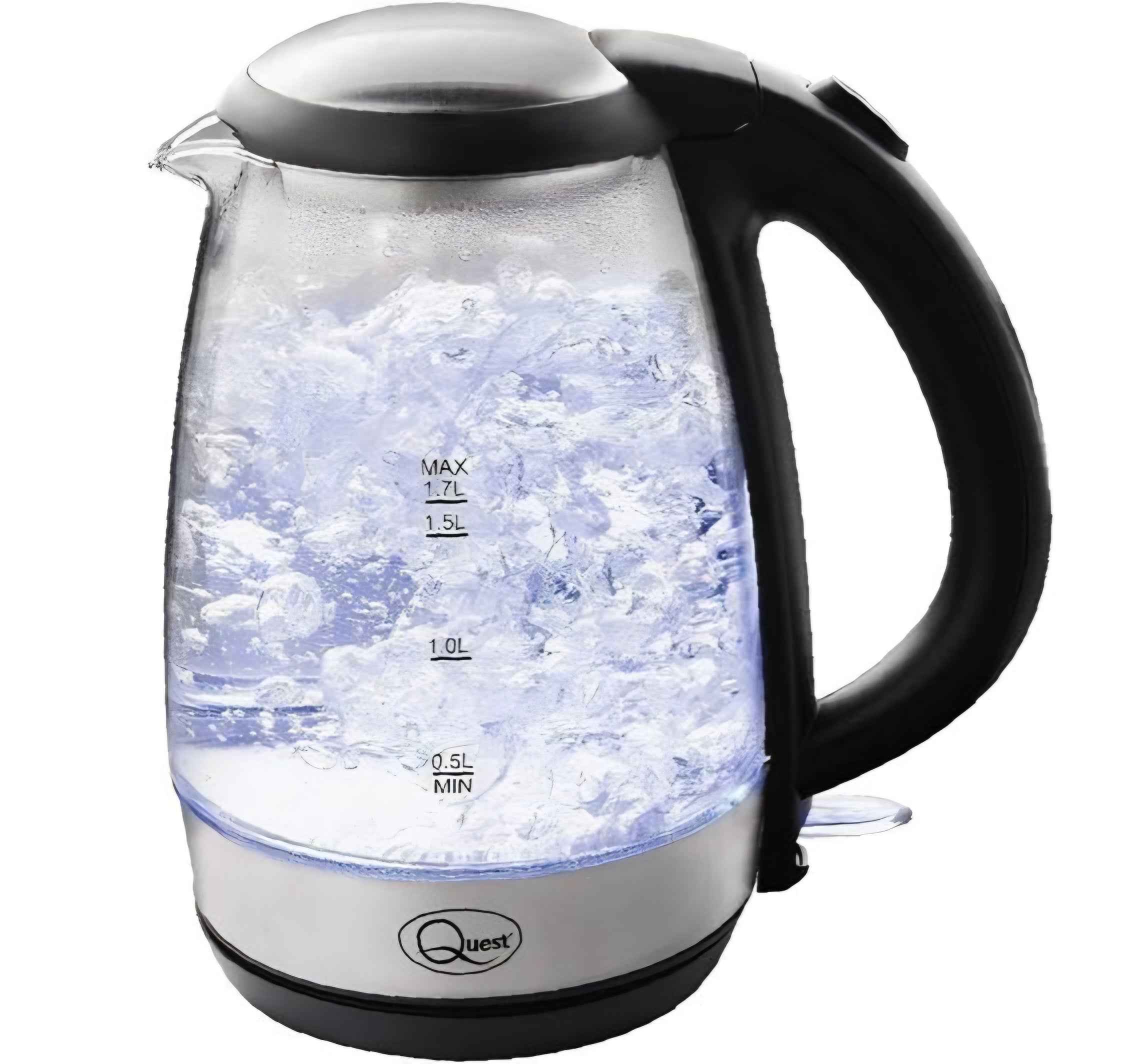 Quest Fast Boil Glass Kettle