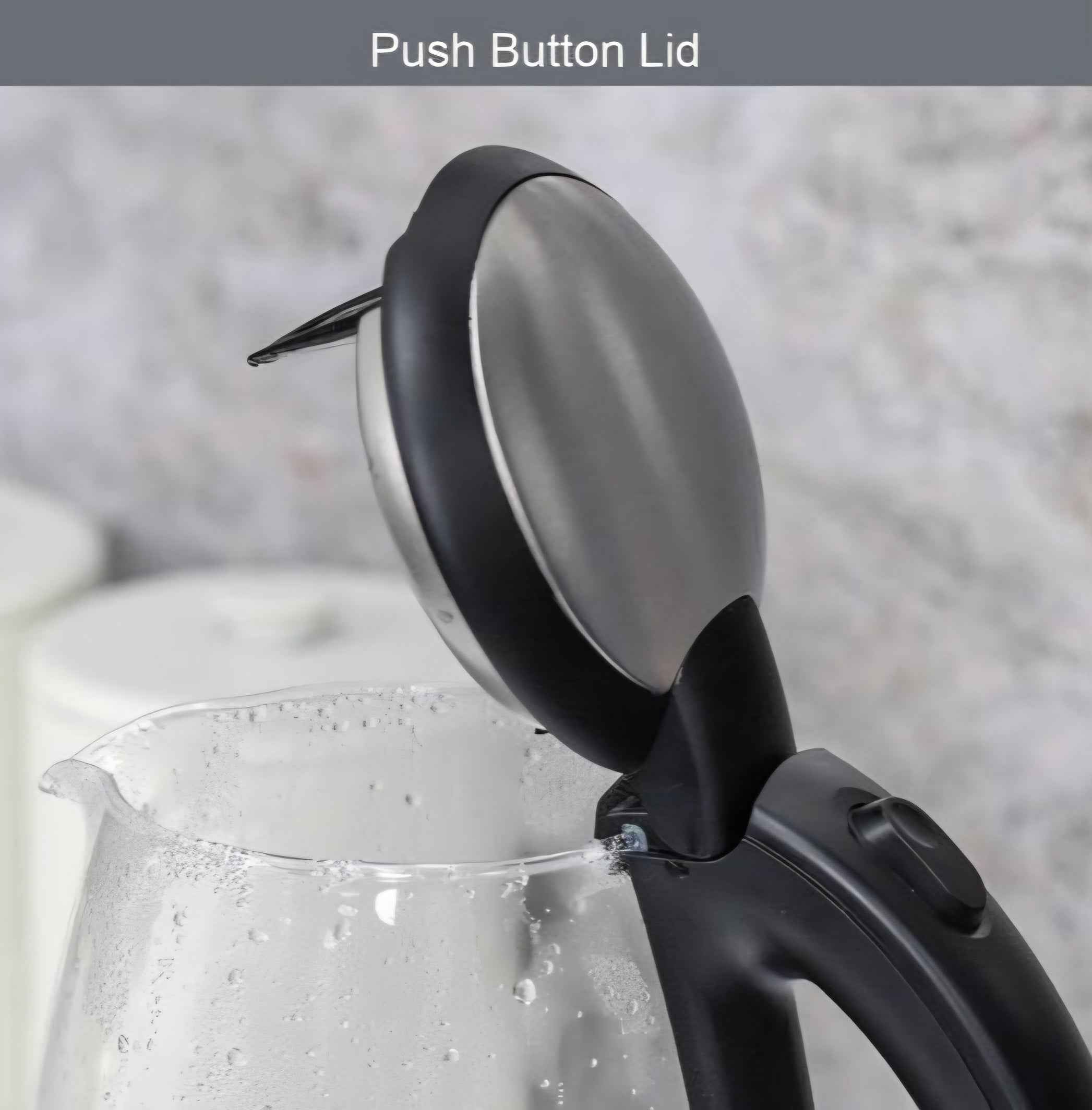 Quest Fast Boil Glass Kettle