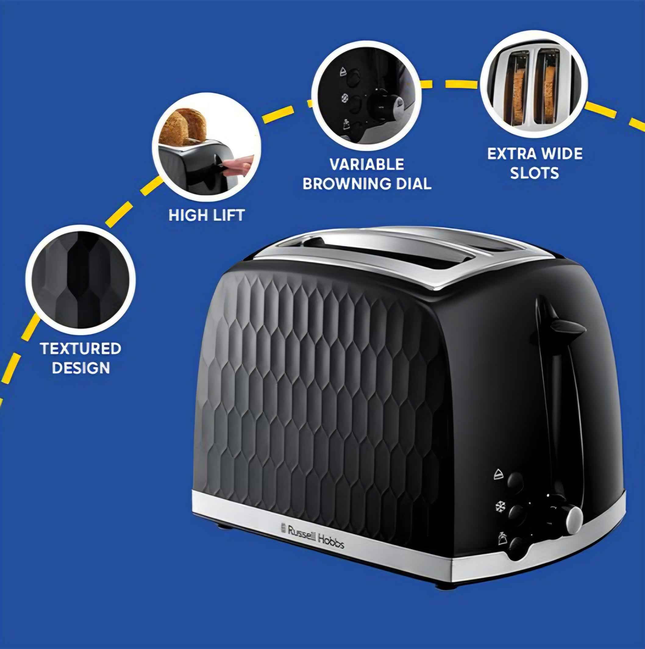 Russell Hobbs Honeycomb Toaster