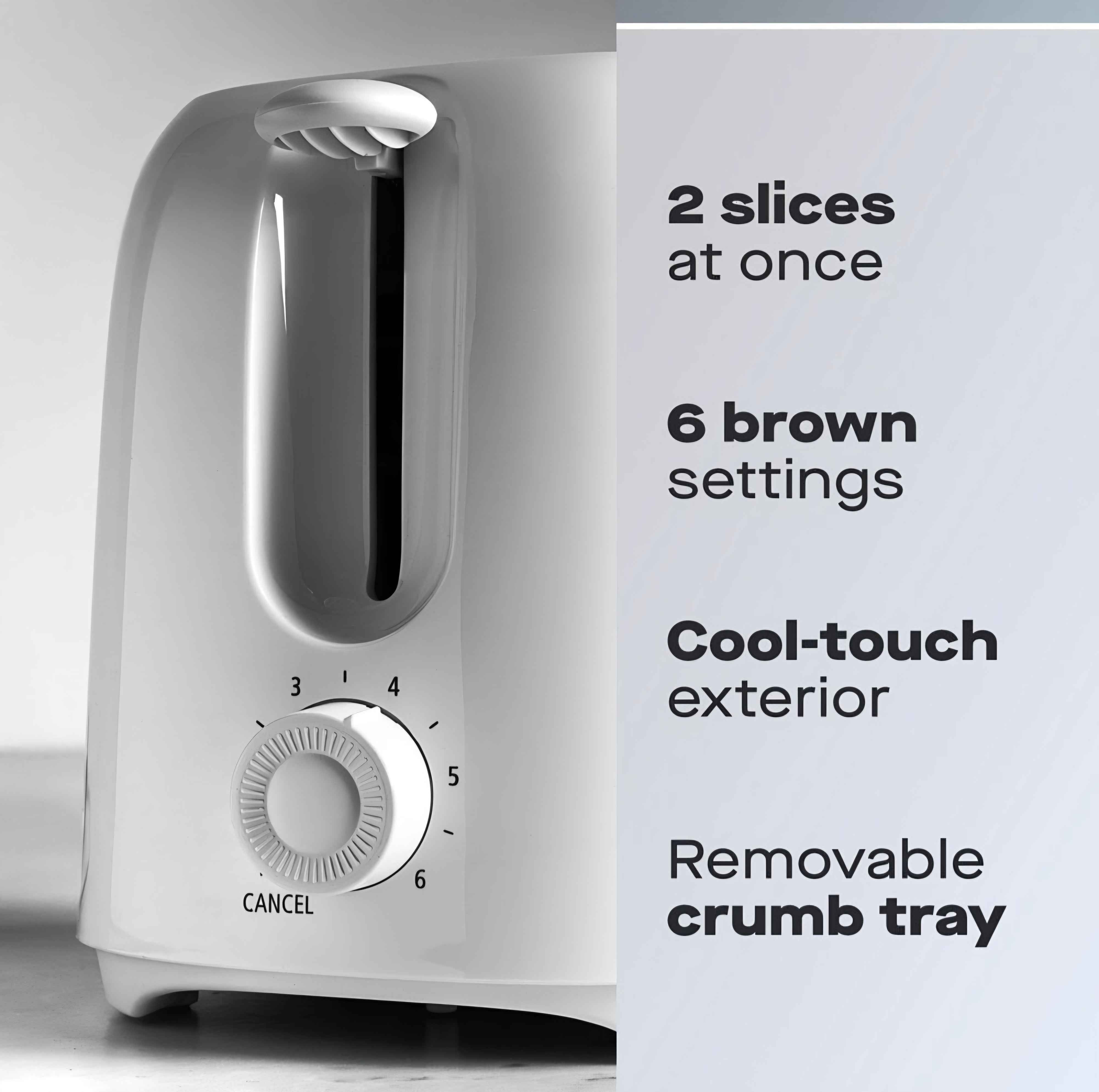 Daewoo 2 Slice Toaster