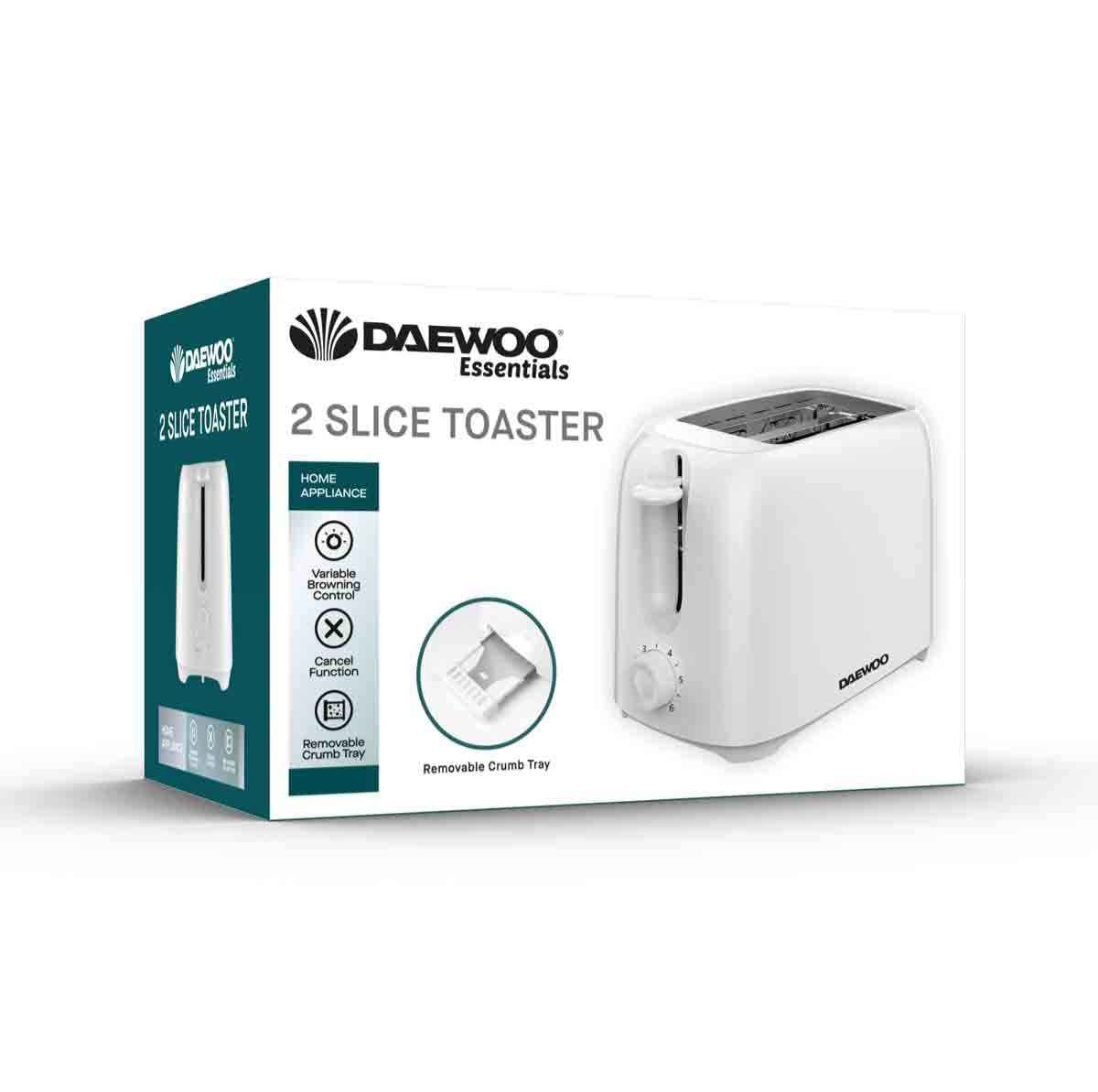 Daewoo 2 Slice Toaster