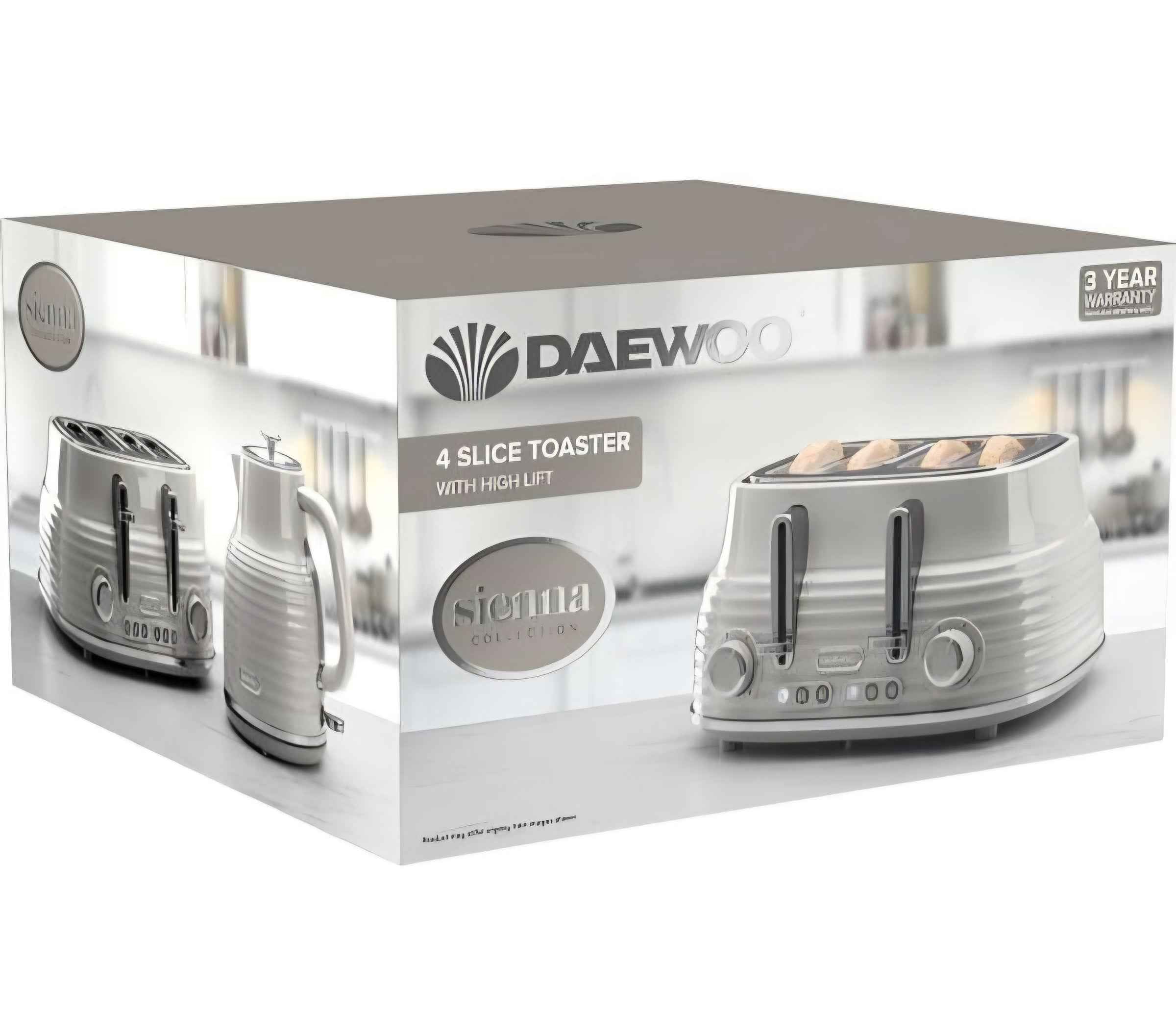 Daewoo Sienna 4 Slice Toaster