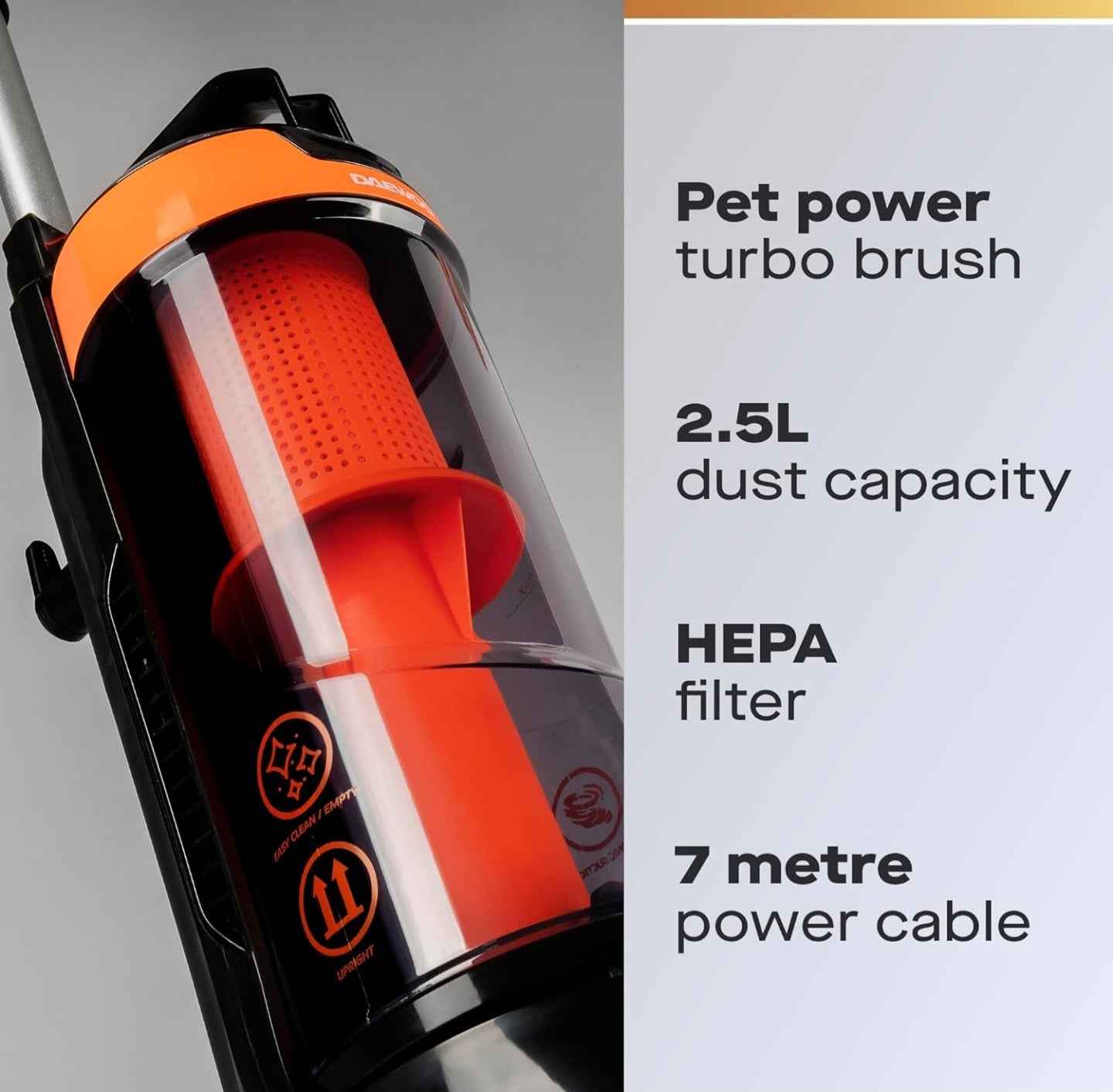 Daewoo Tornado Upright Vacuum Cleaner