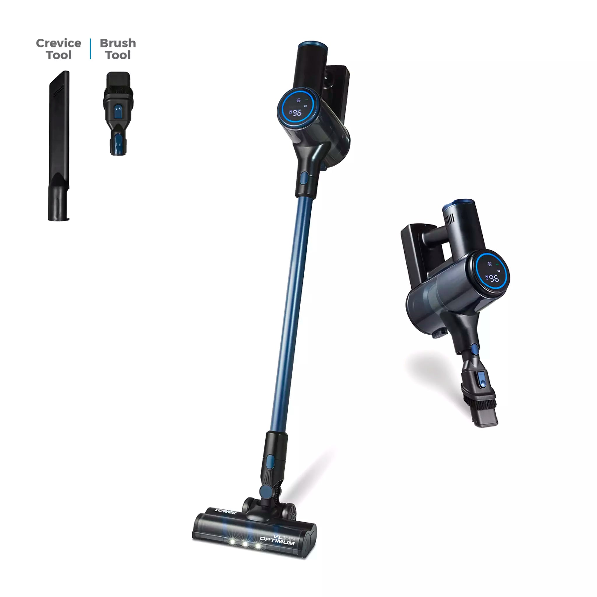 Tower Vl100 Optimum 3 in 1 Cordless Pole Vacuum