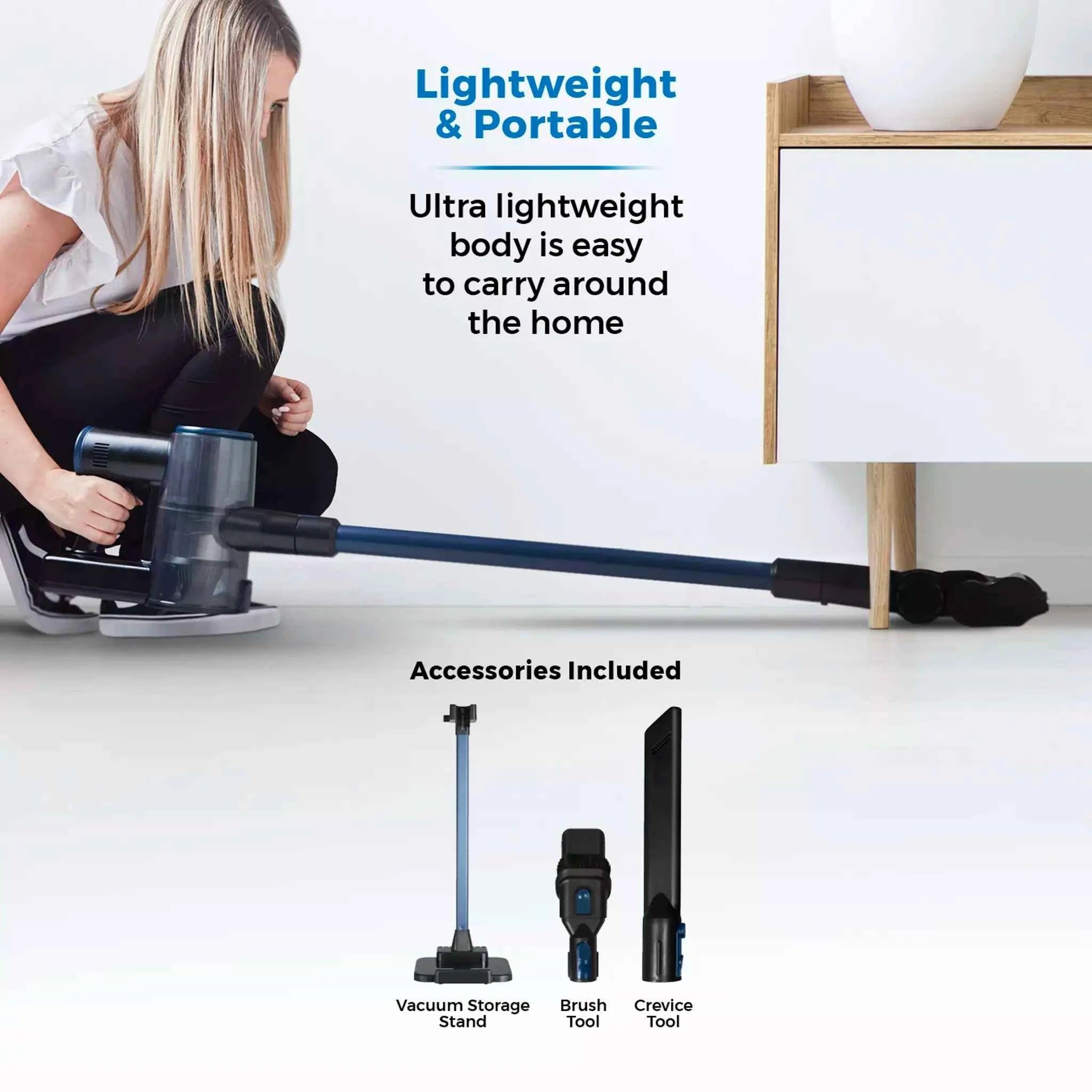 Tower Vl100 Optimum 3 in 1 Cordless Pole Vacuum