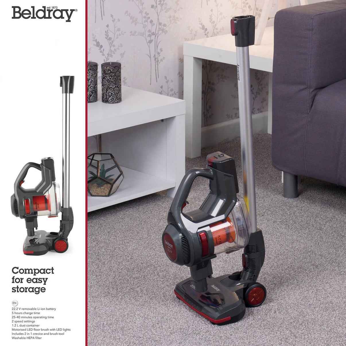 Beldray Airgility Cordless Vacuum Cleaner