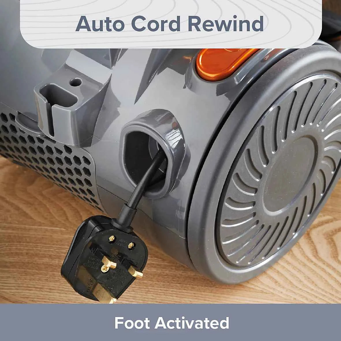 Quest Compact Bagless Cyclonic Vacuum