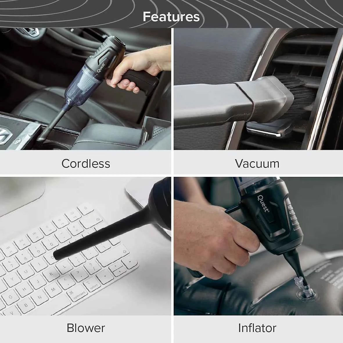 Quest Car Vacuum & Blower