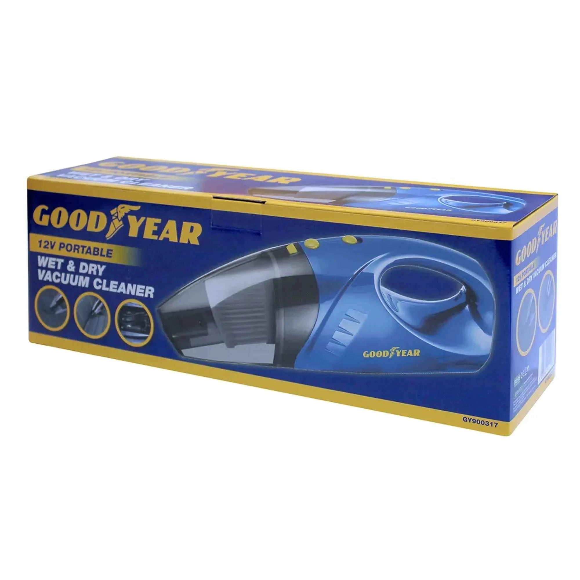 GoodYear Wet And Dry Car Vacuum Cleaner
