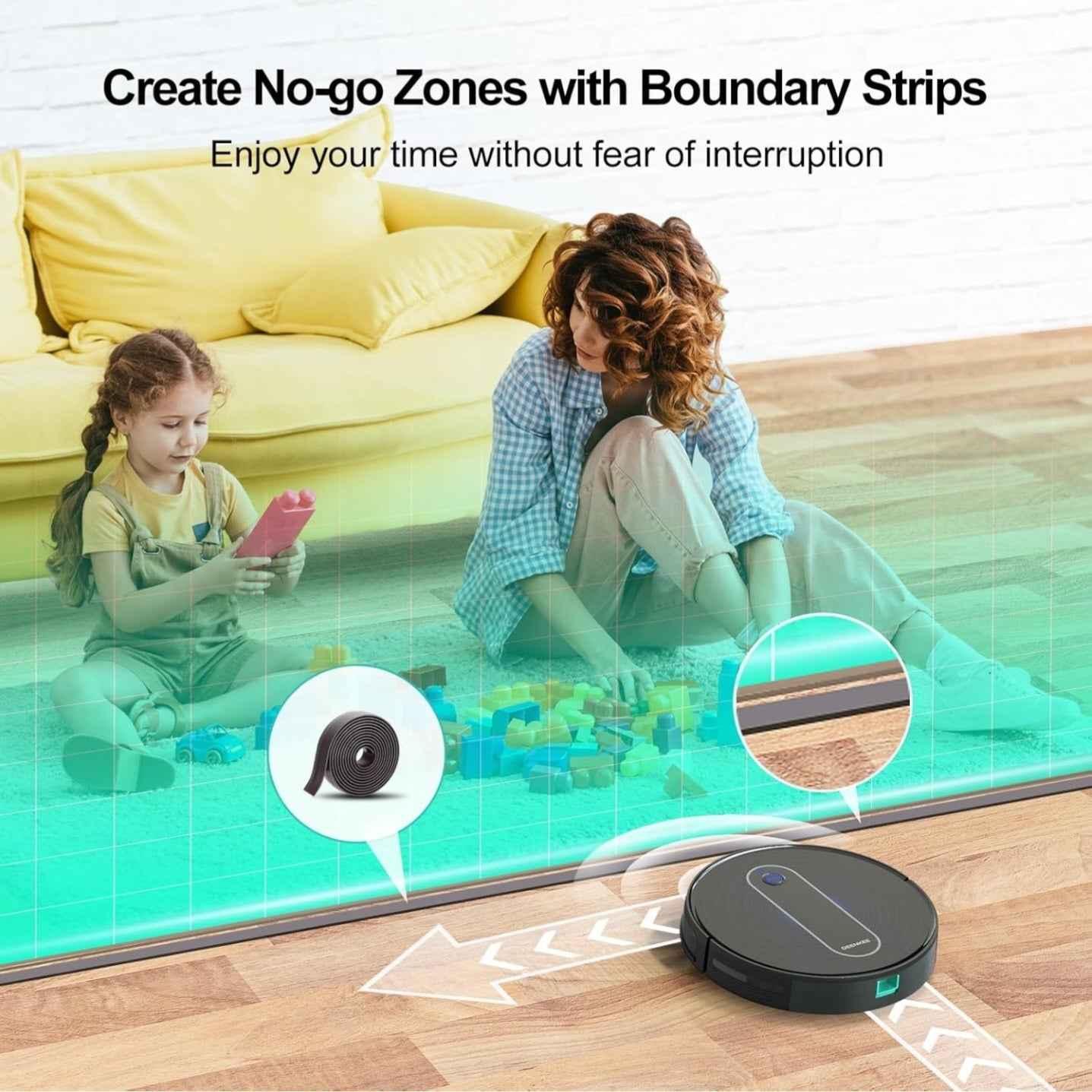 Denkee D600 Robot Vacuum Cleaner