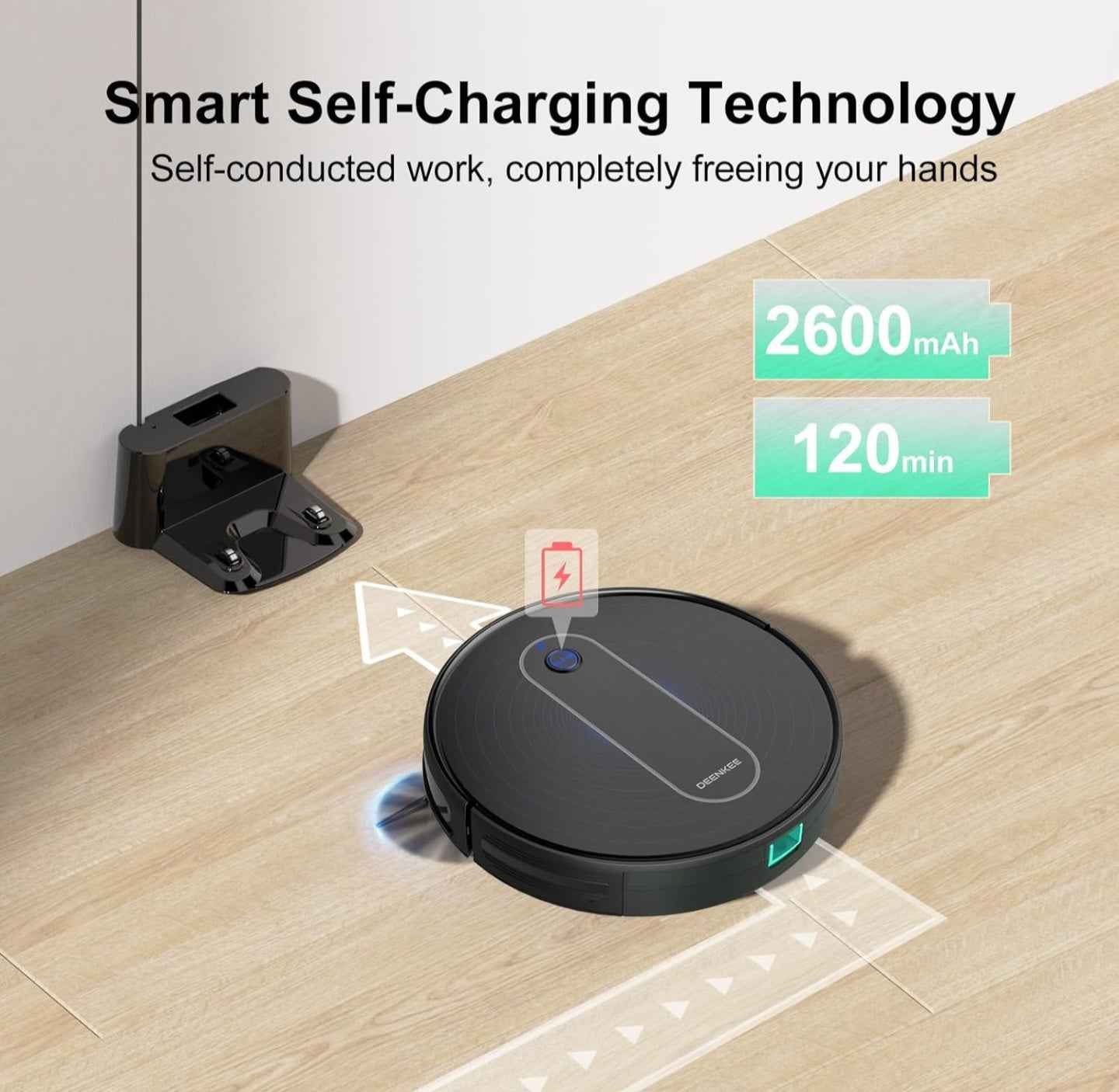 Denkee D600 Robot Vacuum Cleaner