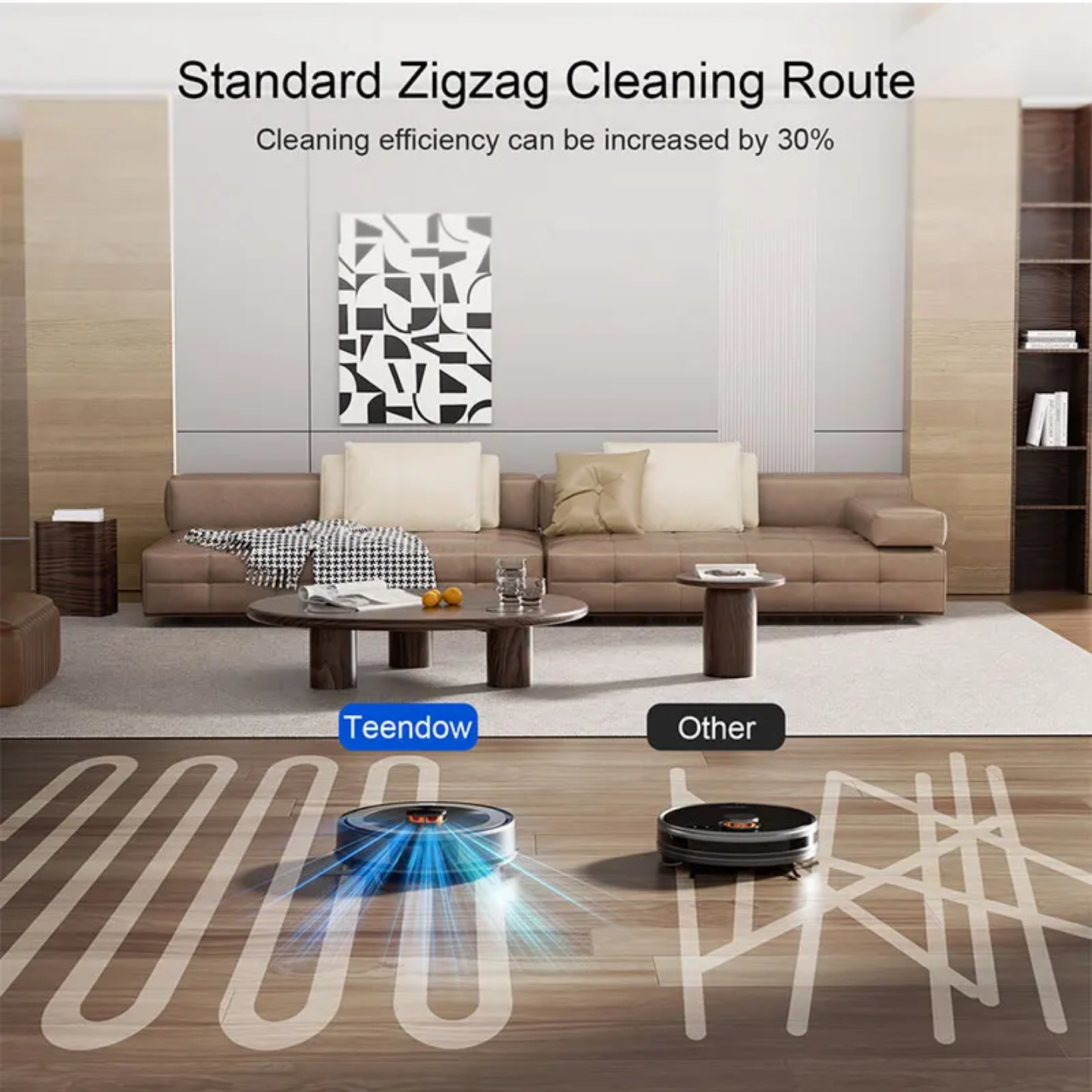 Teendow D10S Max Robot Vacuum Cleaner