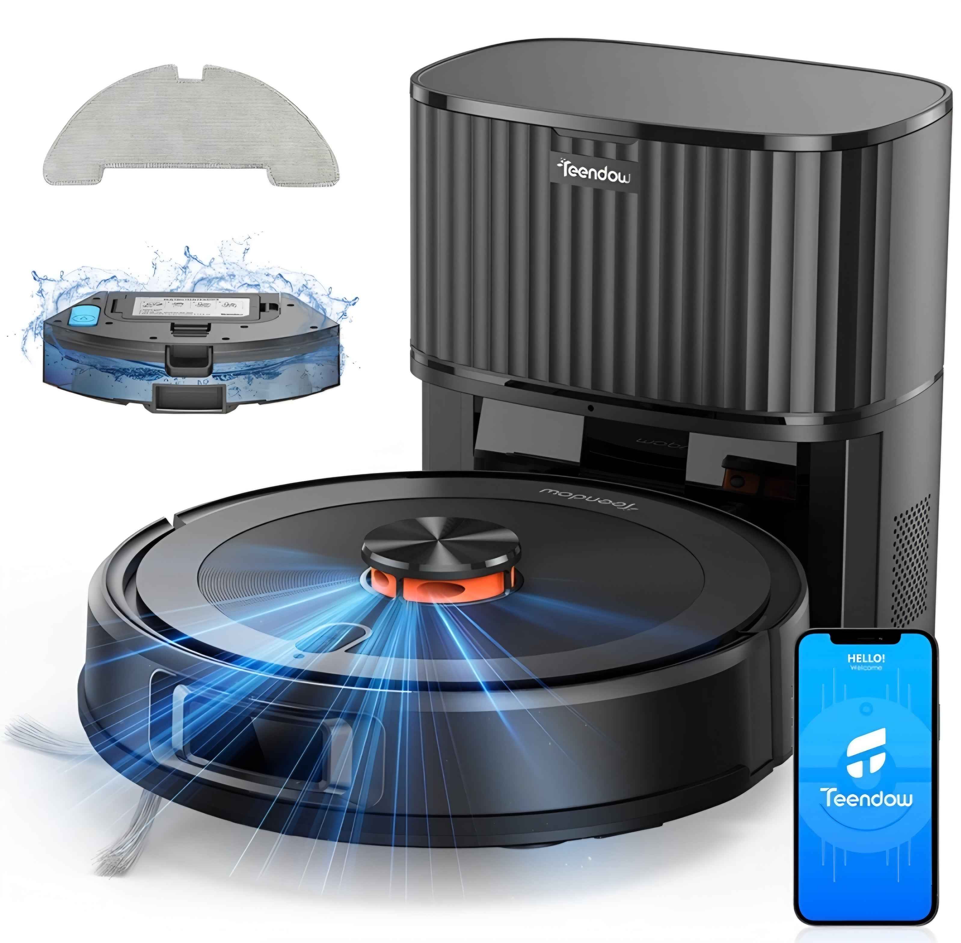 Teendow D10S Max Robot Vacuum Cleaner