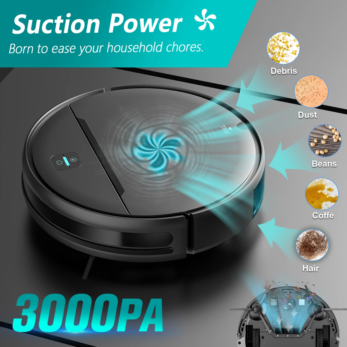Minfu G20 Robot Vacuum Cleaner
