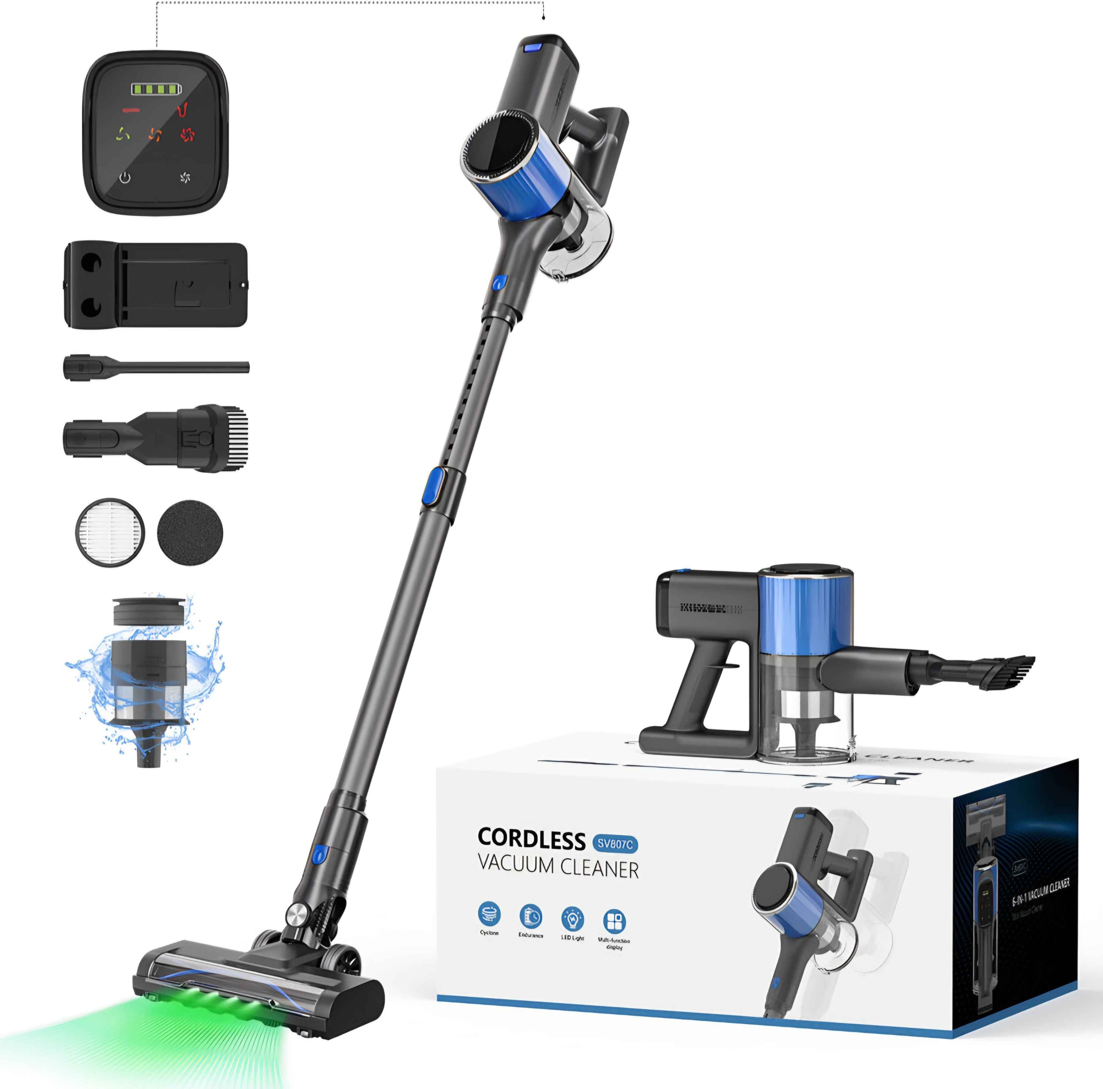 Minfu Cordless Stick Vacuum Cleaner