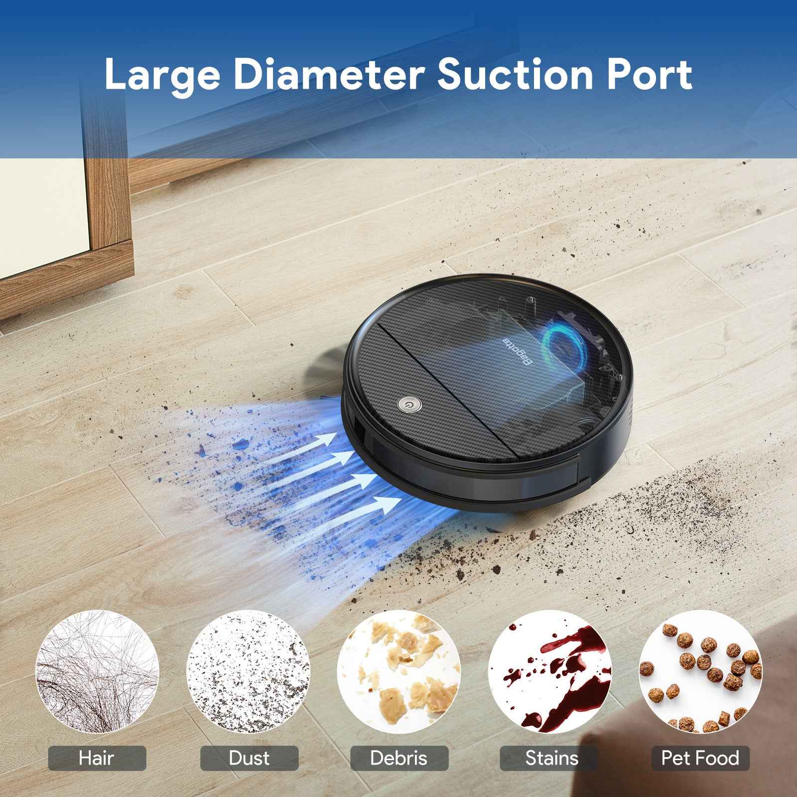Bagotte Bg550 Pro Robot Vacuum Cleaner