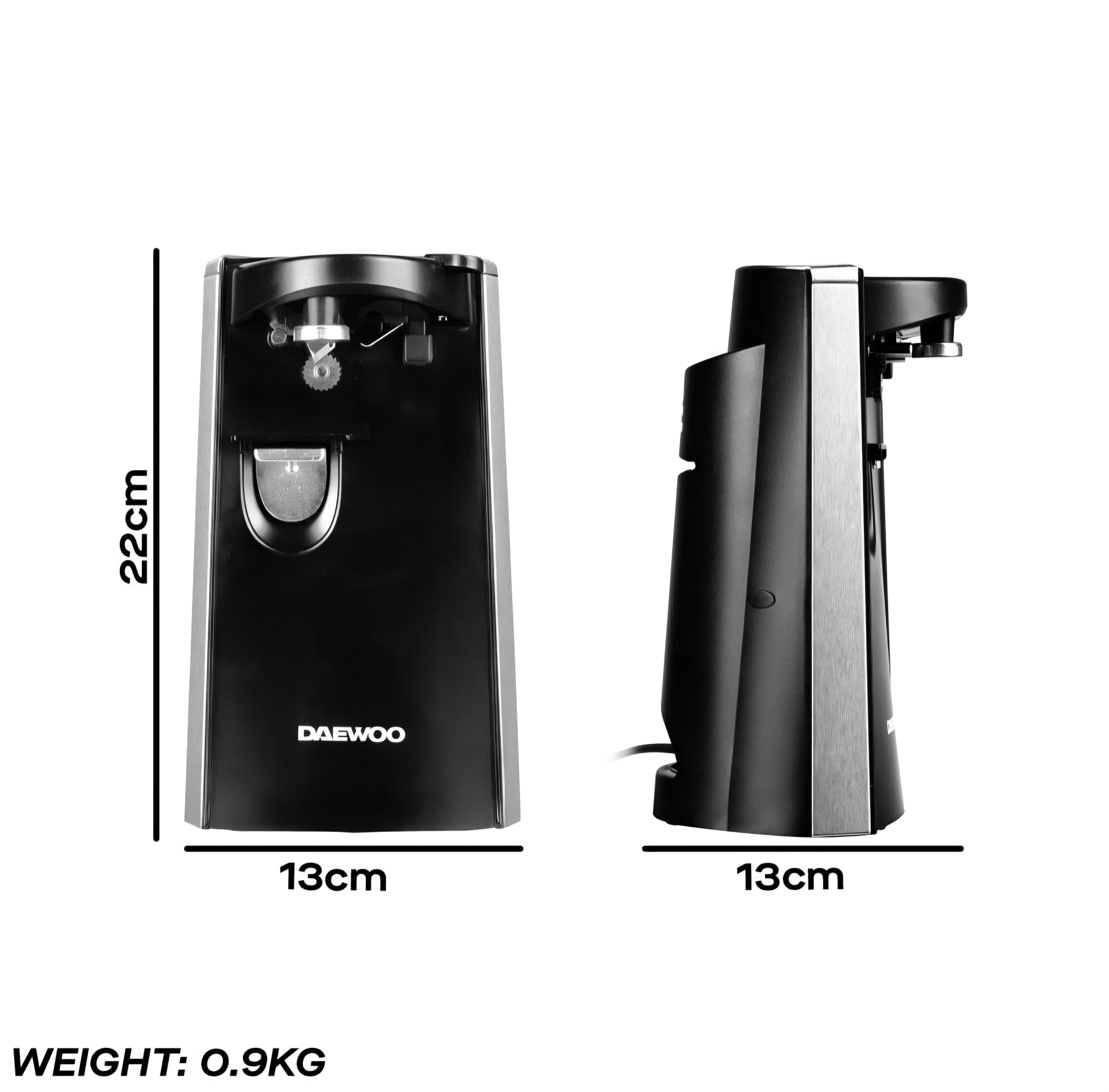 Daewoo 3 in 1 Can Opener Knife Sharpner And Bottle Opener