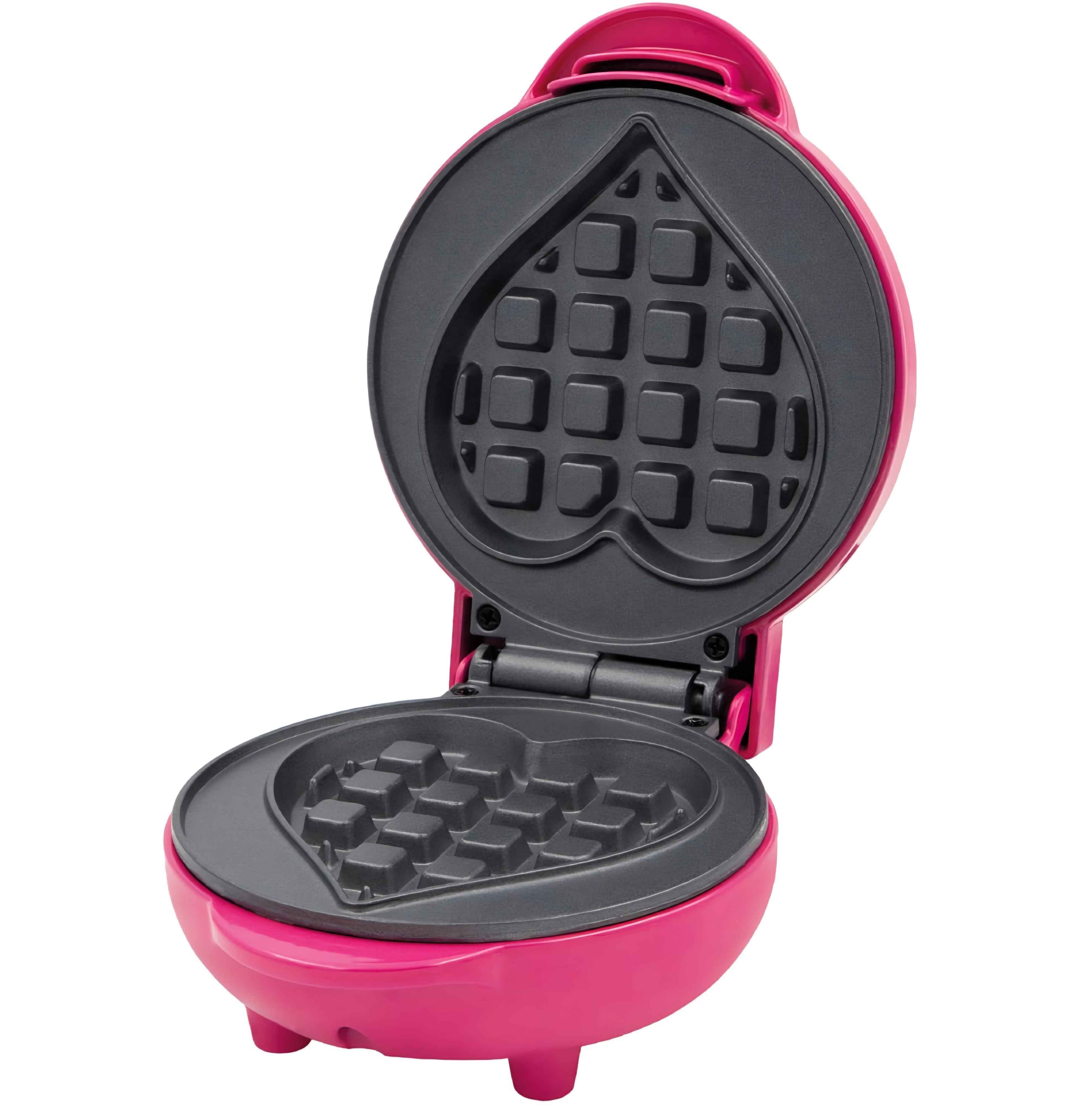 Global Gizmos Mini Heart Waffle Maker
