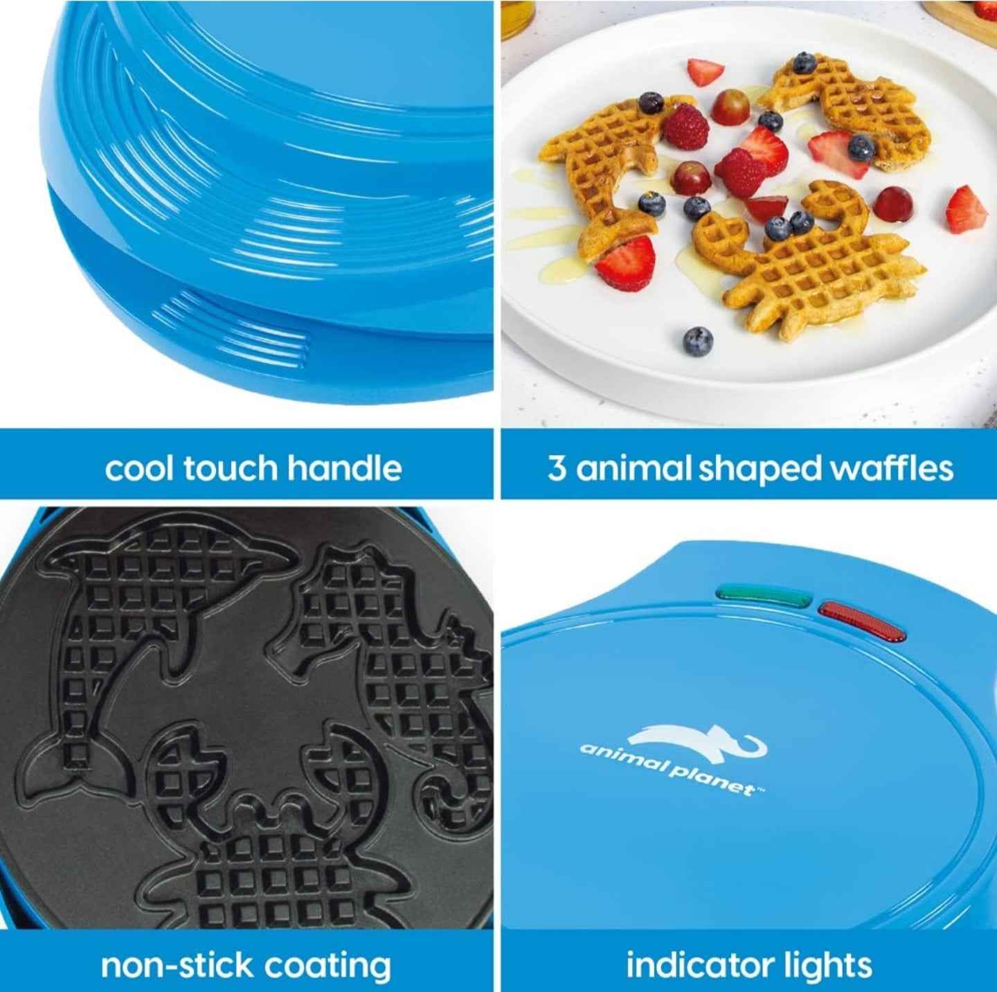 Animal Planet Sea Life Waffle Maker