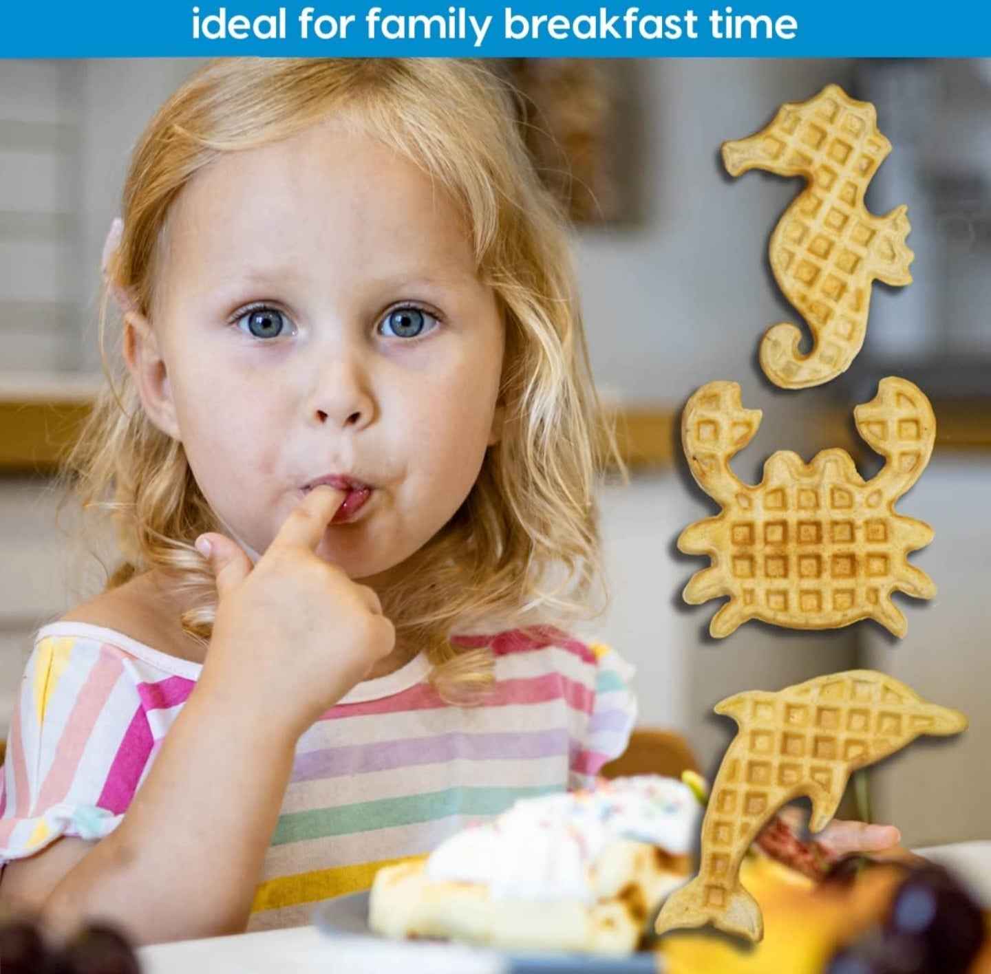 Animal Planet Sea Life Waffle Maker