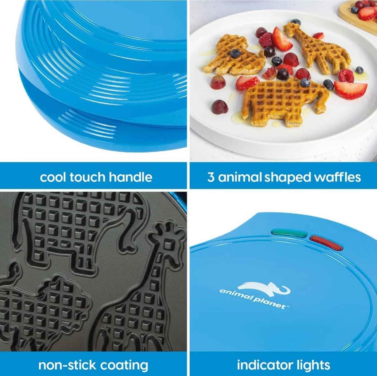 Animal Planet Safari Waffle Maker