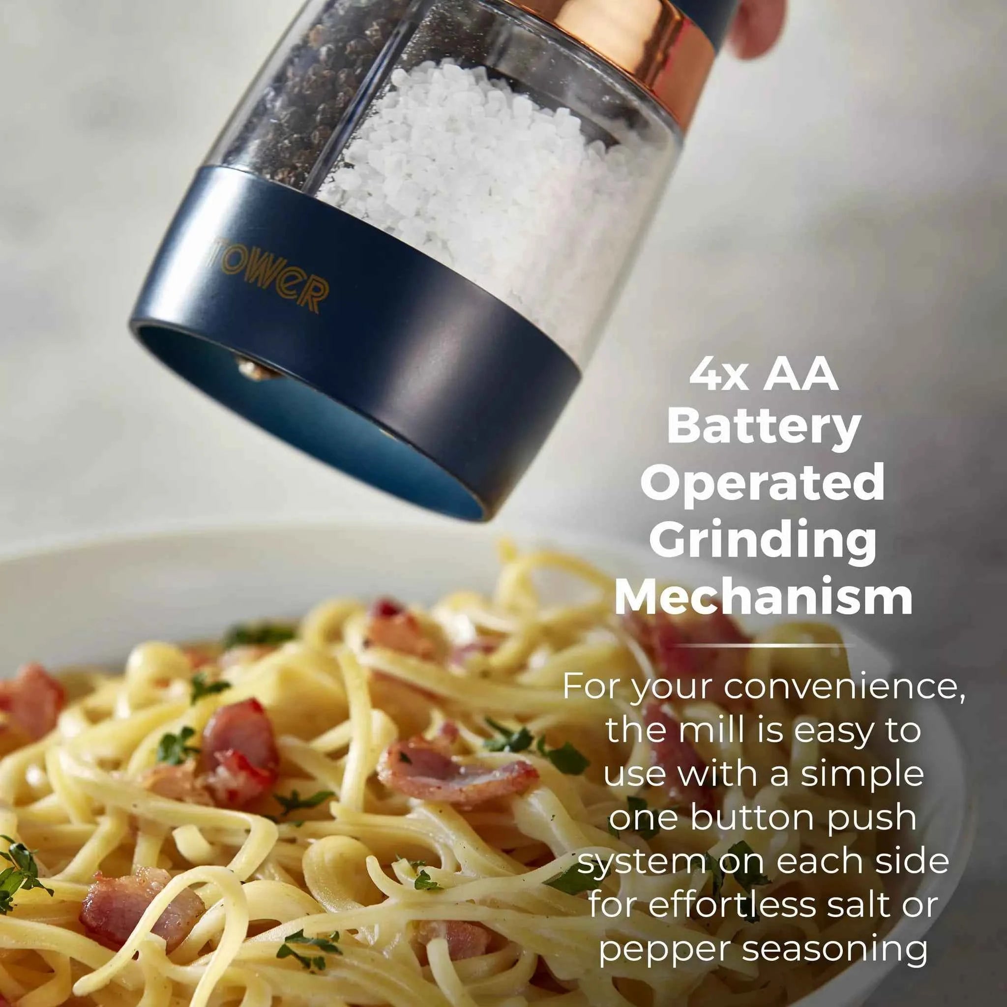 Tower Cavaletto Duo Salt And Pepper Mill