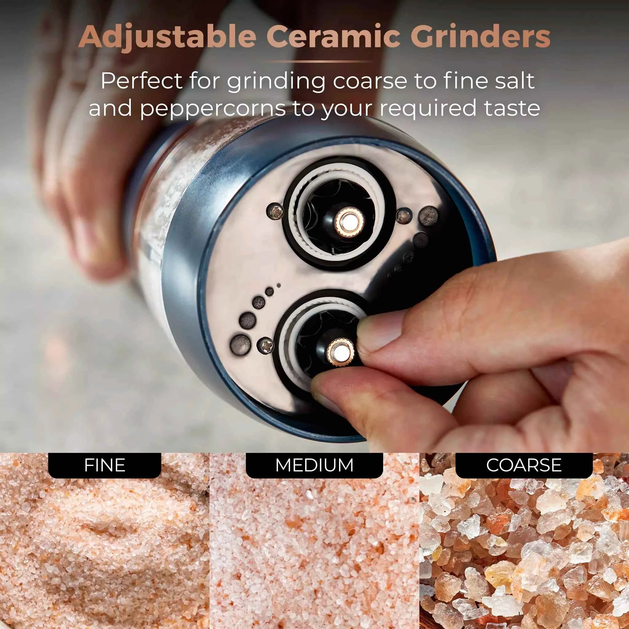 Tower Cavaletto Duo Salt And Pepper Mill