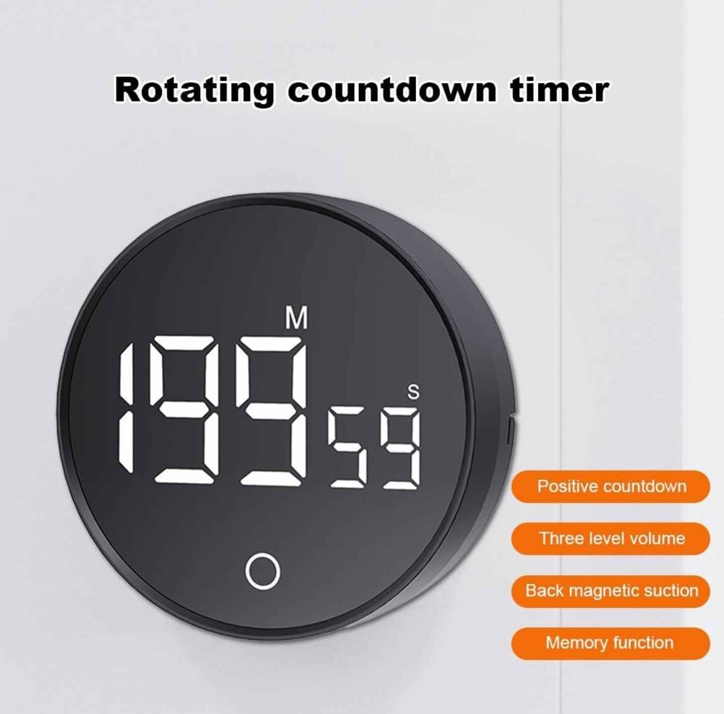 Magnetic Kitchen Timer