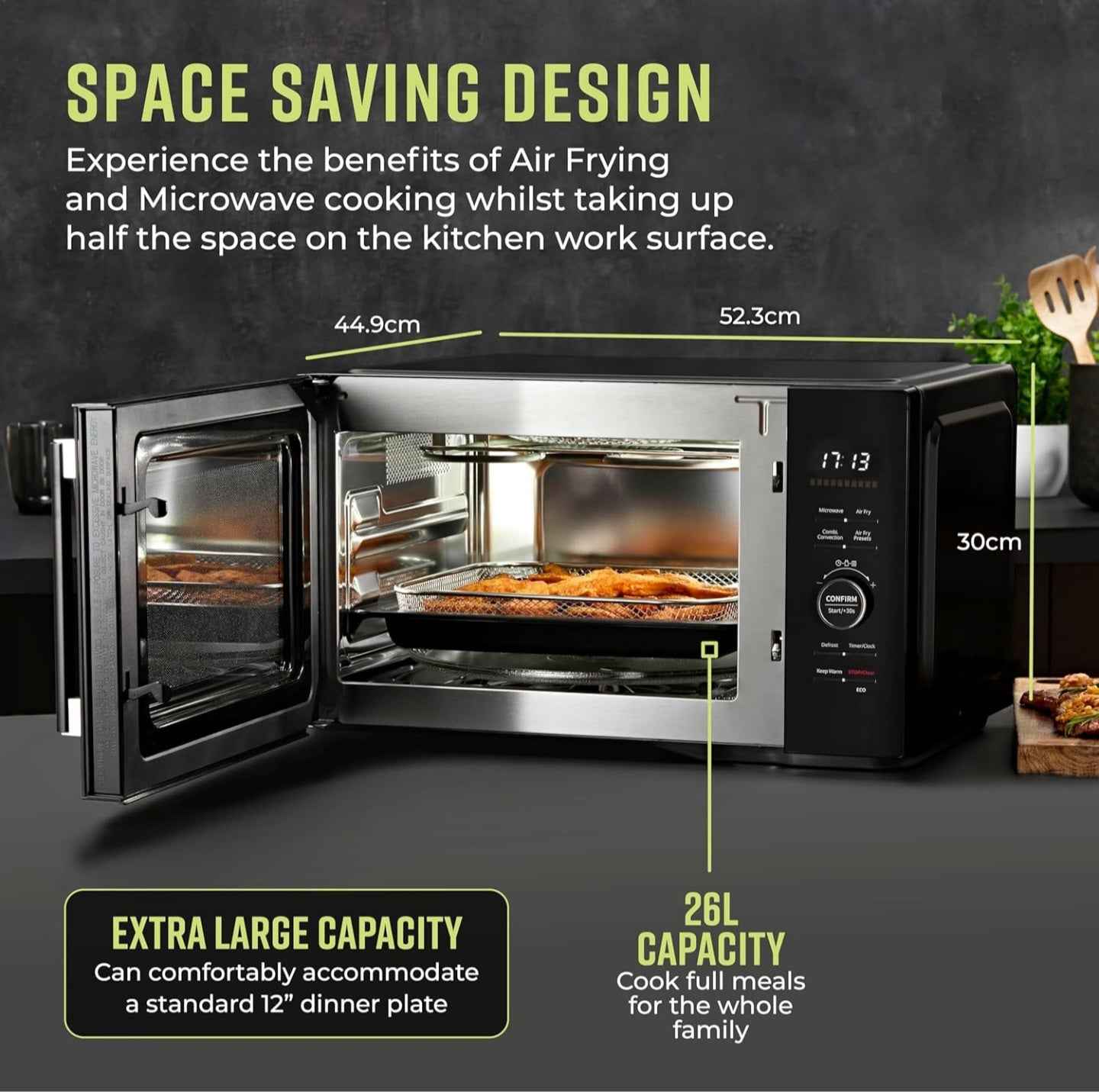 Tower AirWave Pro 2 in 1 Air Fryer And Microwave