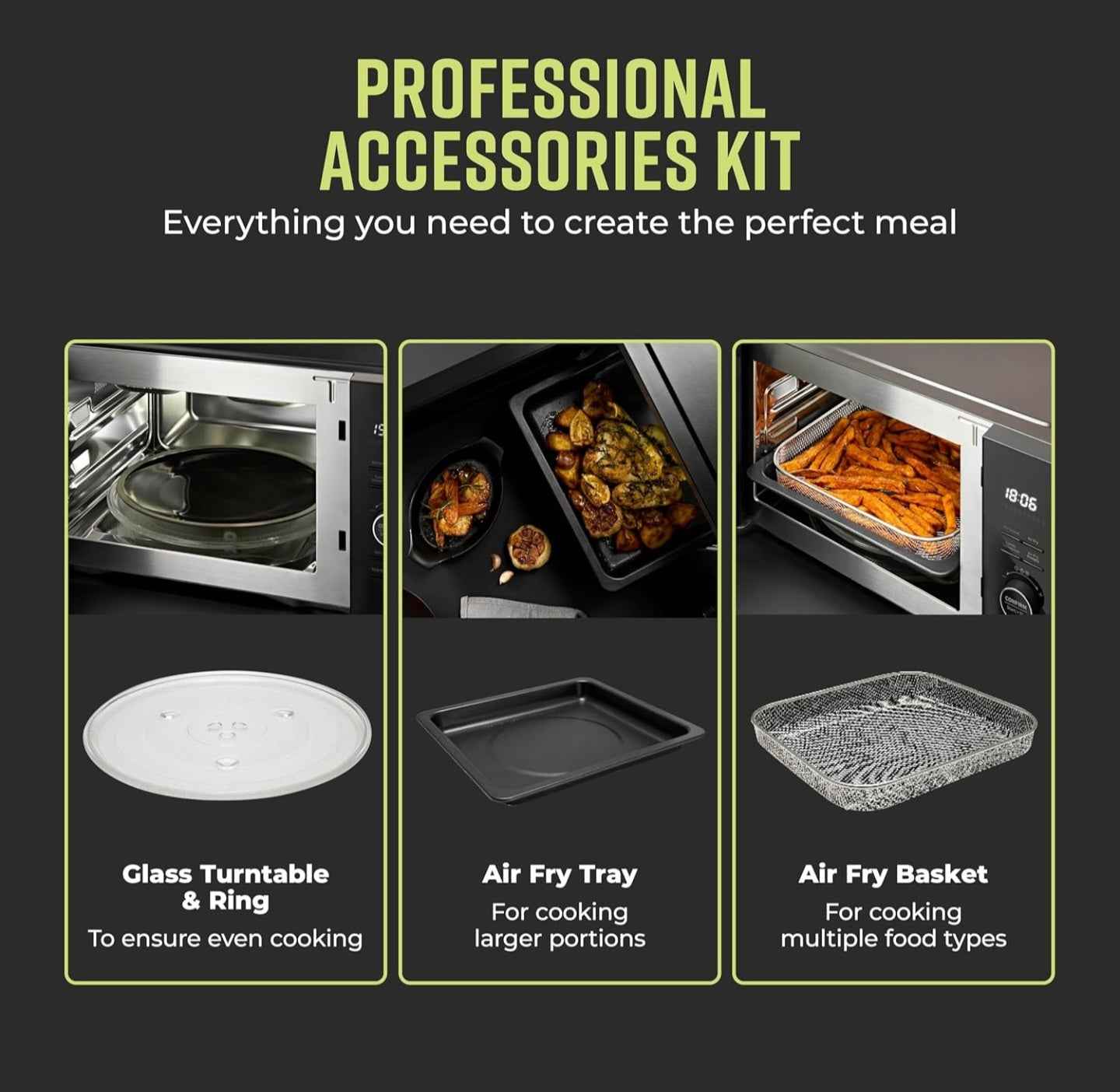 Tower AirWave Pro 2 in 1 Air Fryer And Microwave