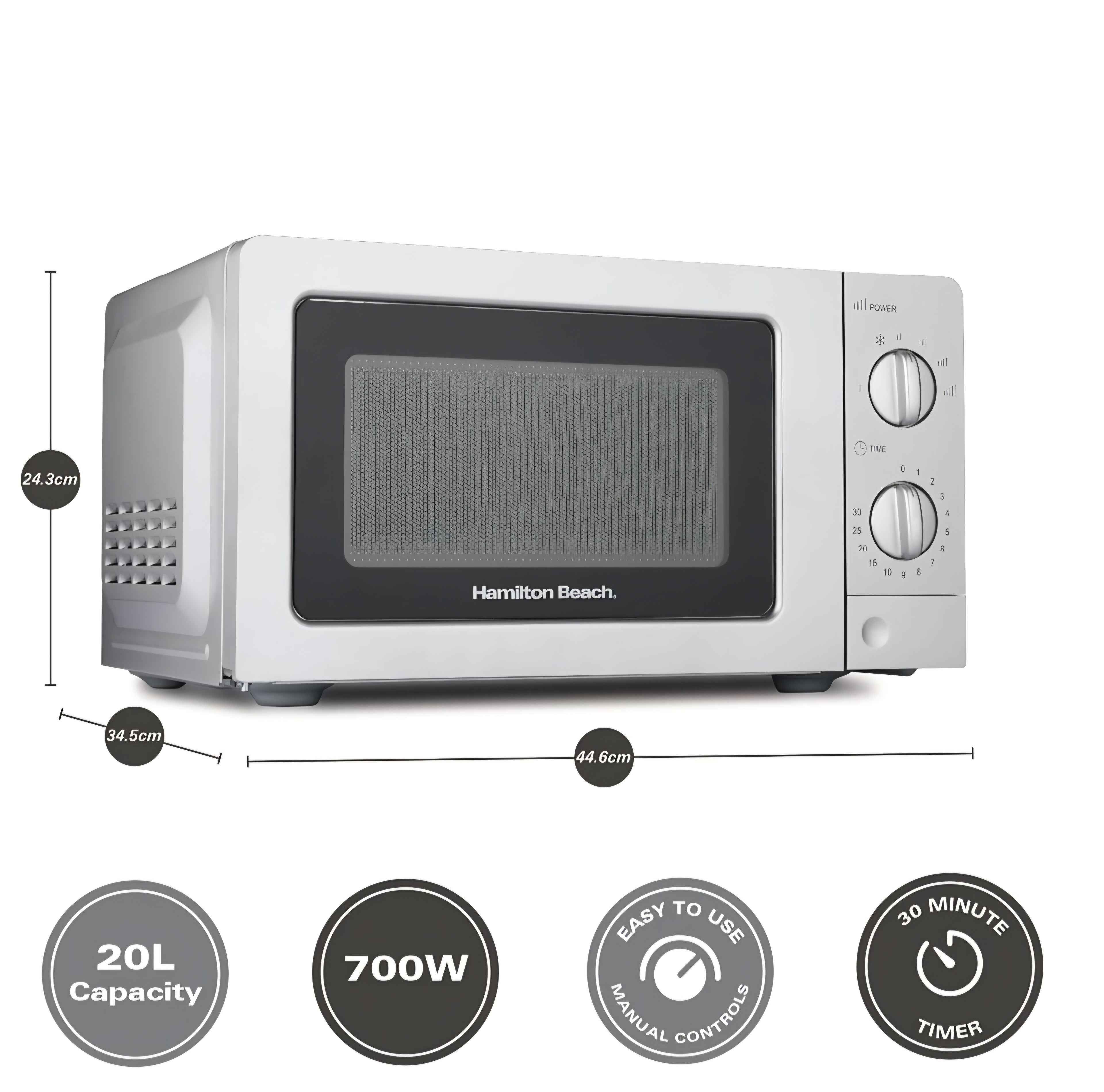Hamilton Beach Compact Solo Microwave