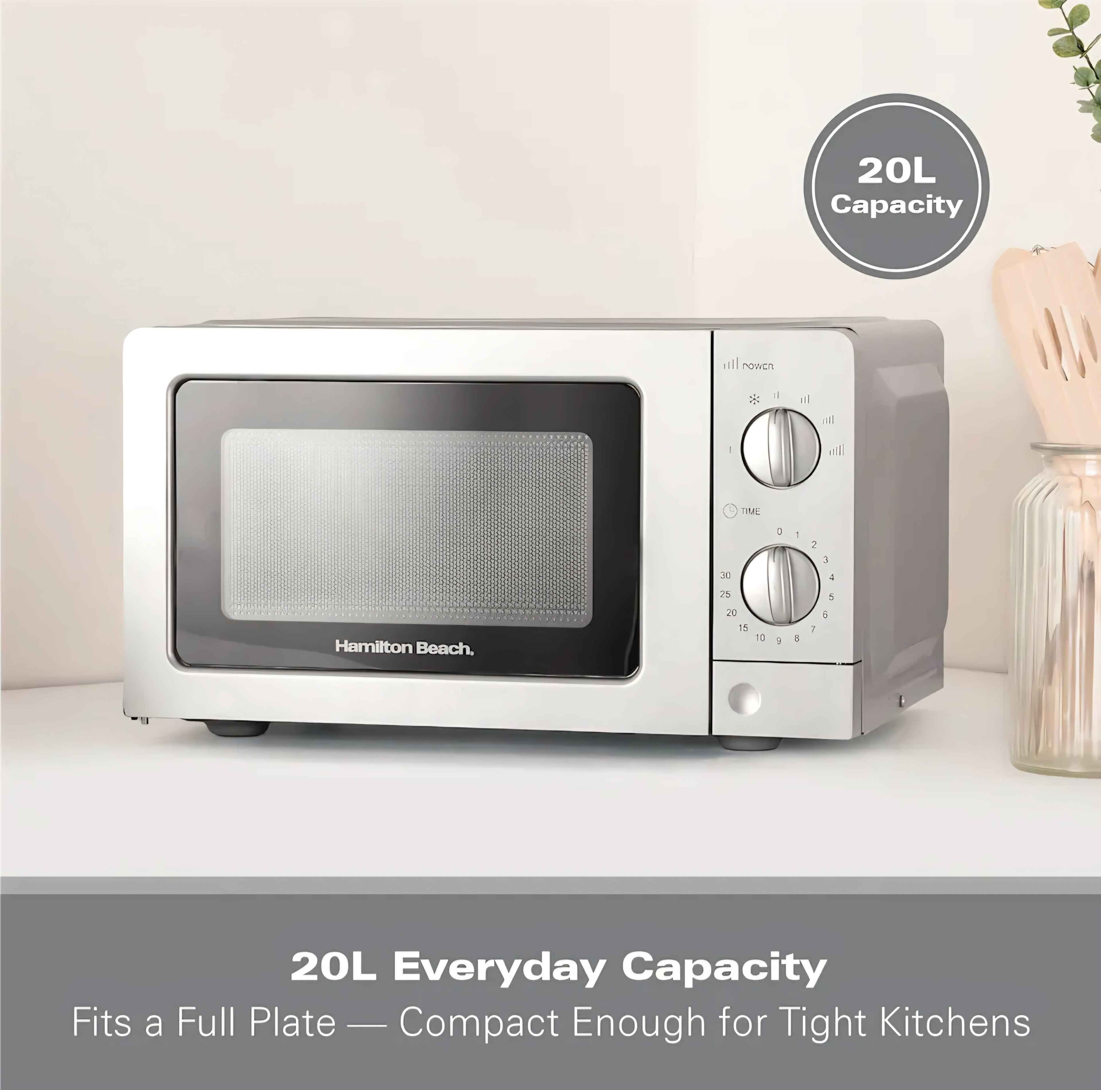 Hamilton Beach Compact Solo Microwave