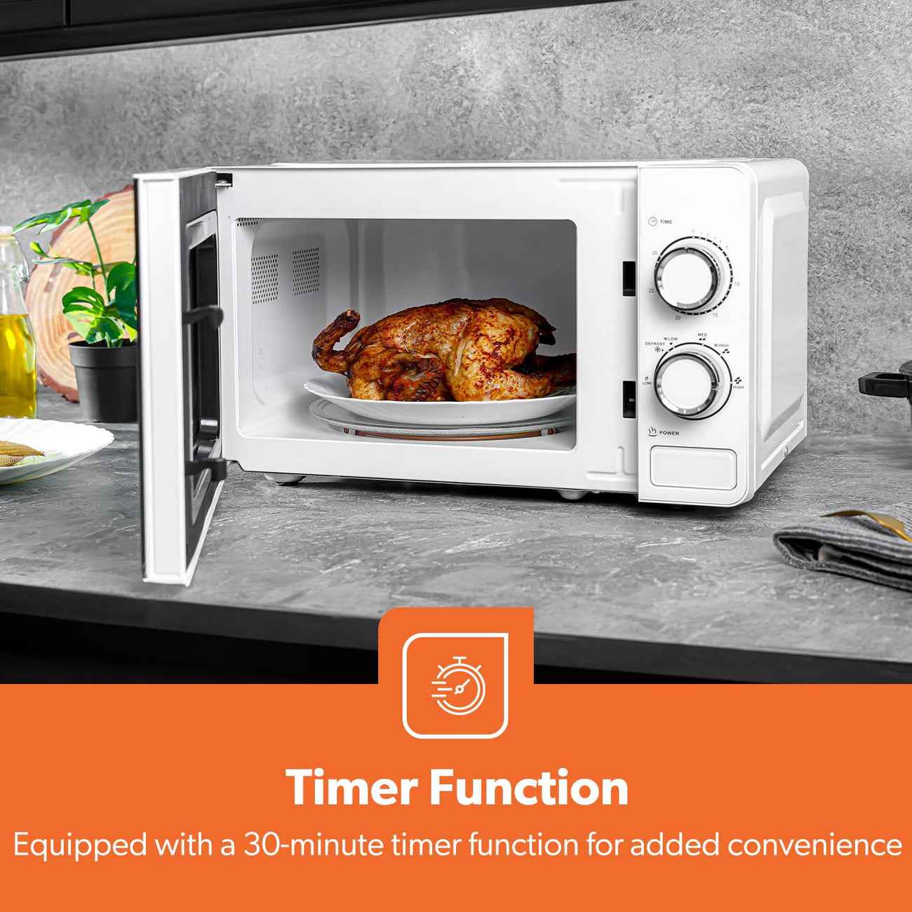 Geepas Manual Freestanding Microwave