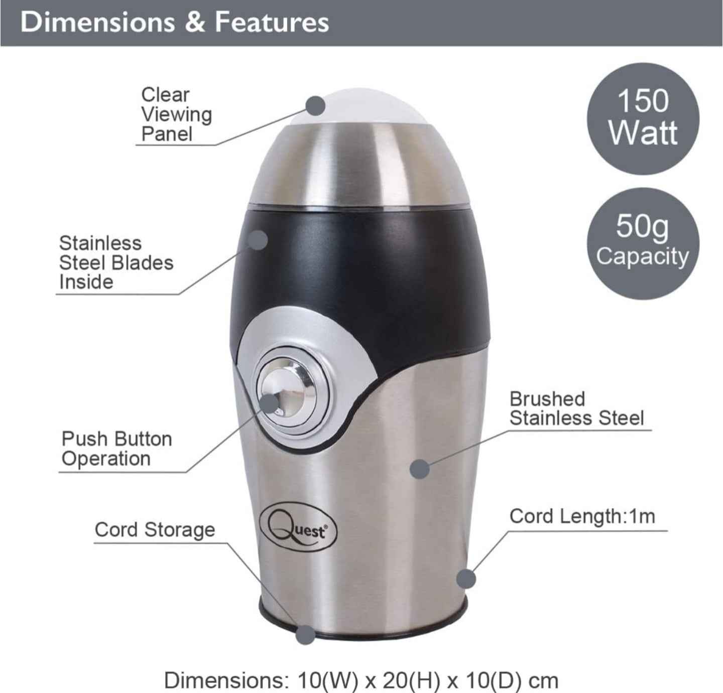 Quest Compact Grinder